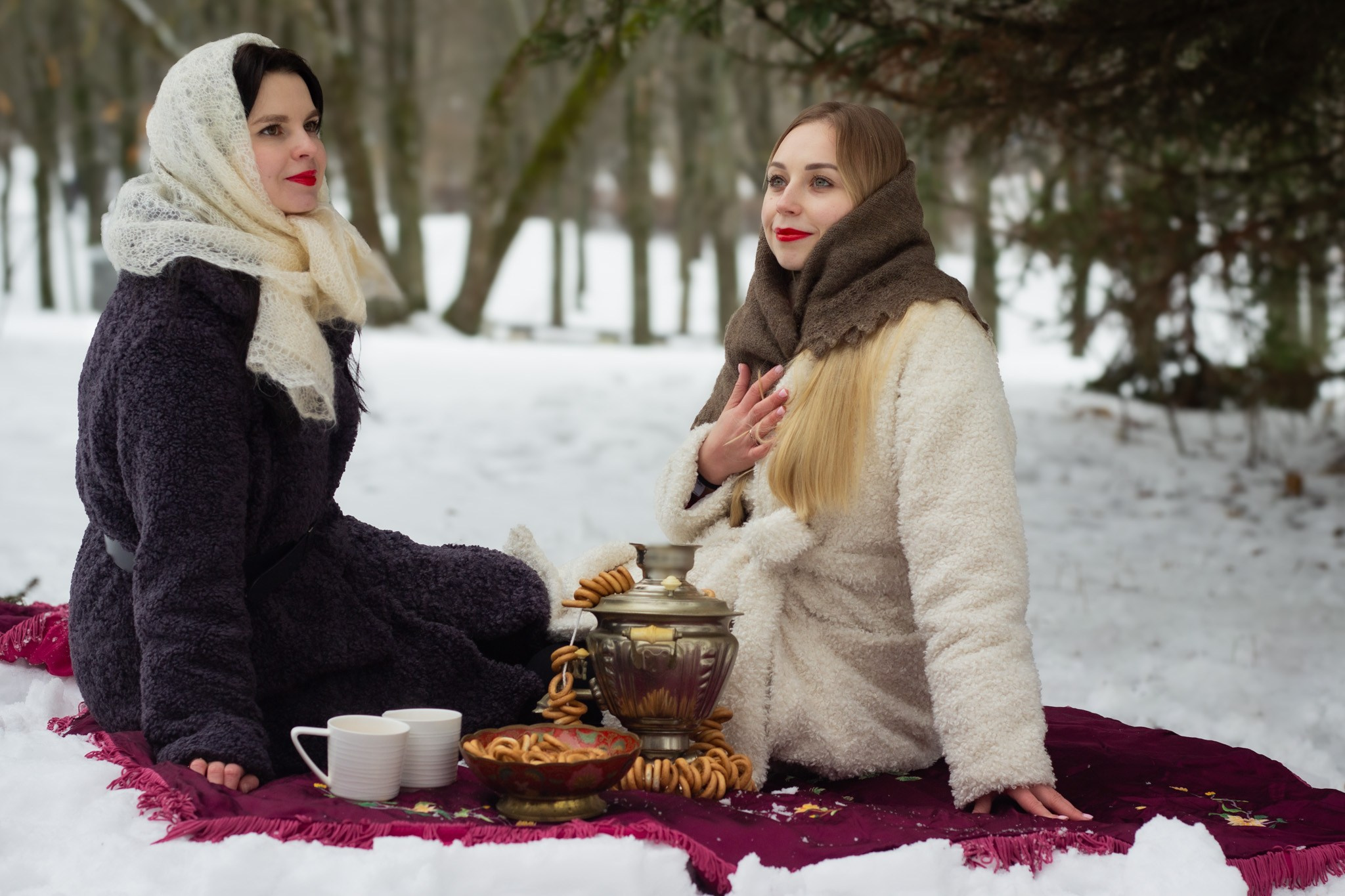 Январская вьюга. Ваш семейный фотограф в Минске — Вика Трегубова