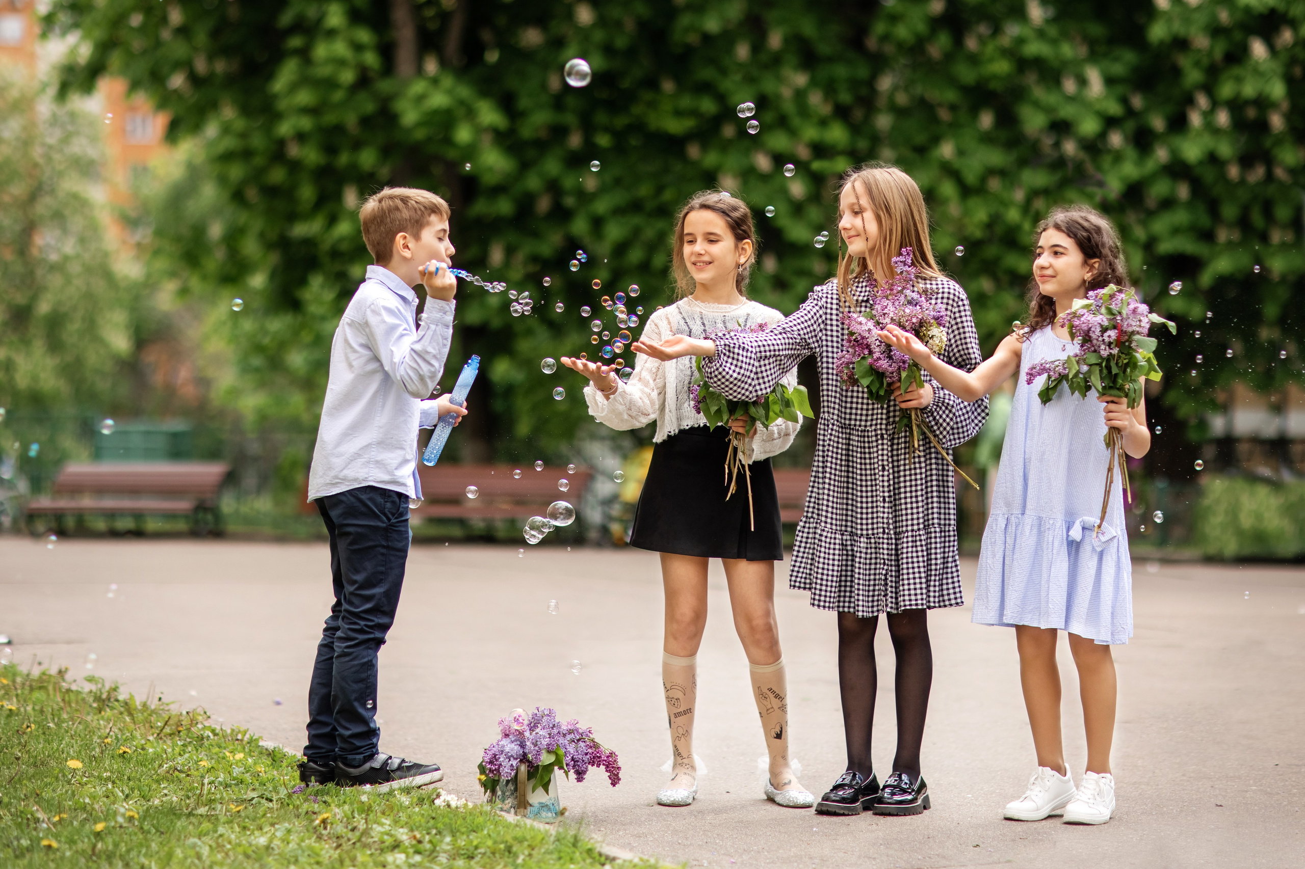 Школьные фотографии. Детский и семейный фотограф в Москве Анна Ипатьева