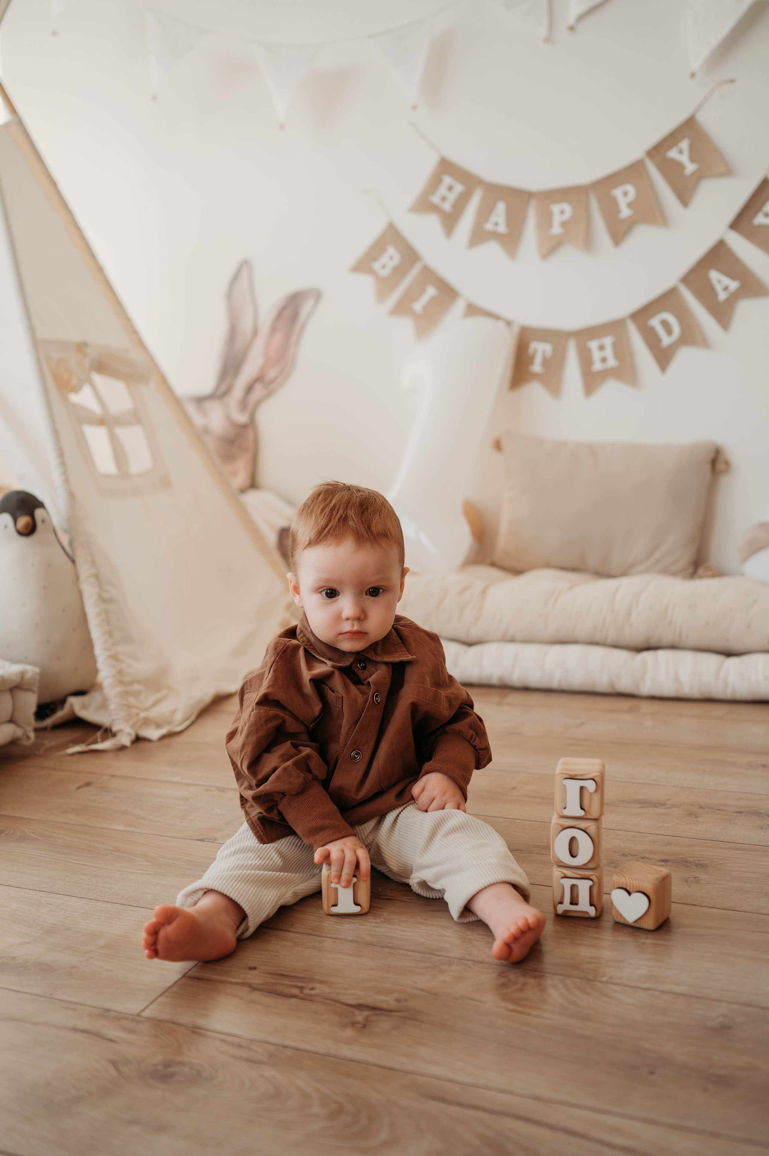 Годик Никиты. Дьяконова Валерия семейный и детский фотограф в Санкт-Петербурге