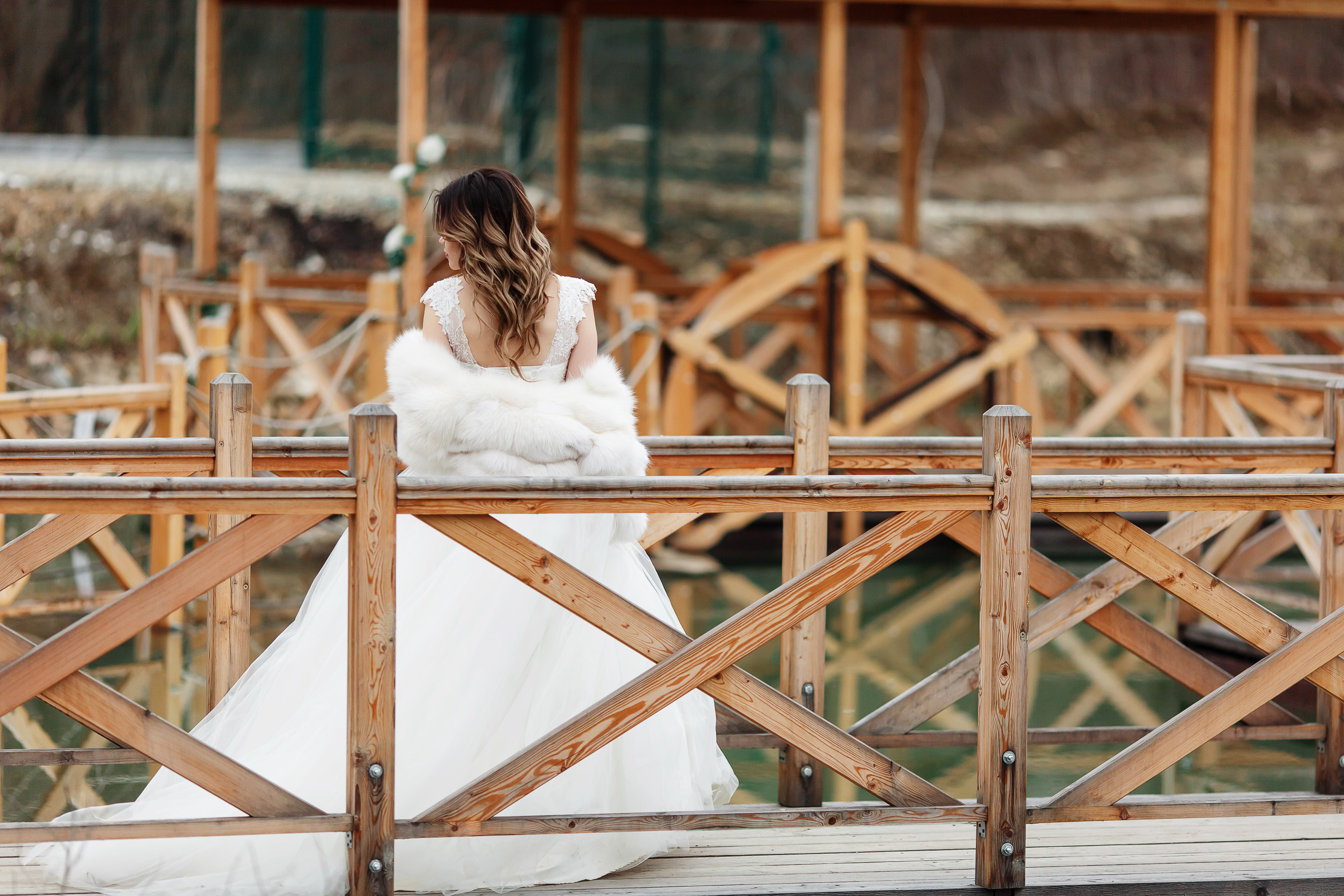 Зимняя свадебная фотопрогулка в Краснодарском крае. База отдыха "Аква-Вита". Фотограф на свадьбу Дмитрий Шевченко.