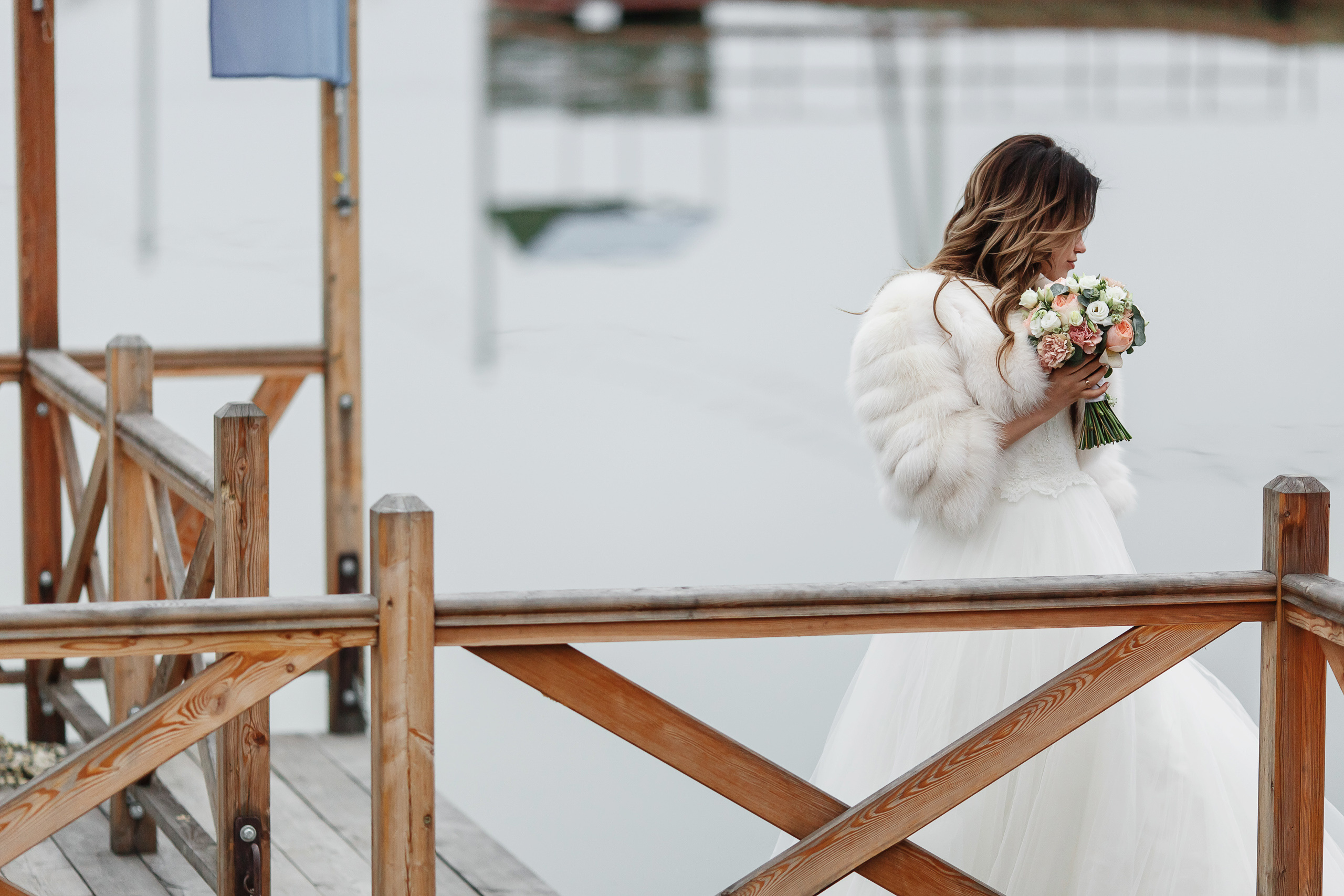 Зимняя свадебная фотопрогулка в Краснодарском крае. База отдыха "Аква-Вита". Фотограф на свадьбу Дмитрий Шевченко.
