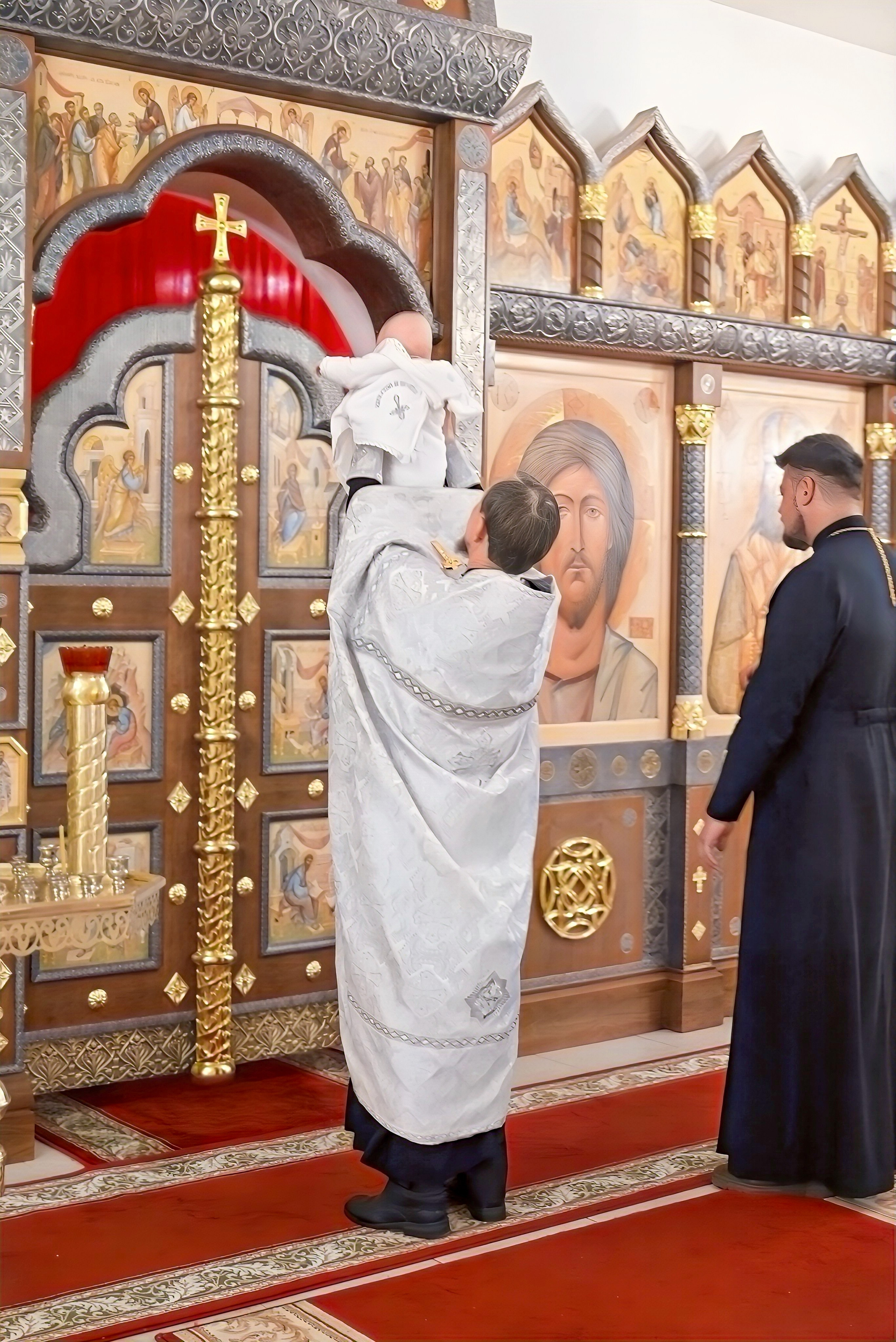 Крещение Бутово отец Андрей. Семейный и детский фотограф Москва