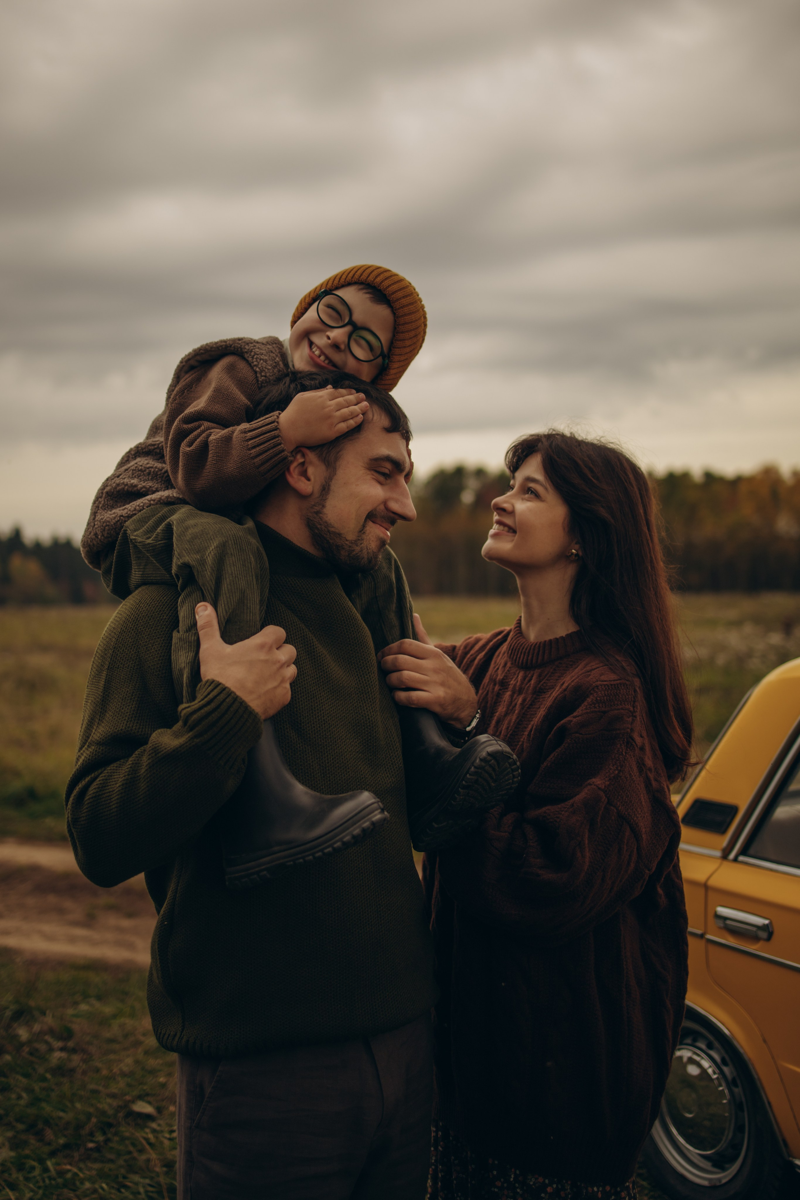 Юля, Артём и Лева. Семейный фотограф Екатерина Еремеева