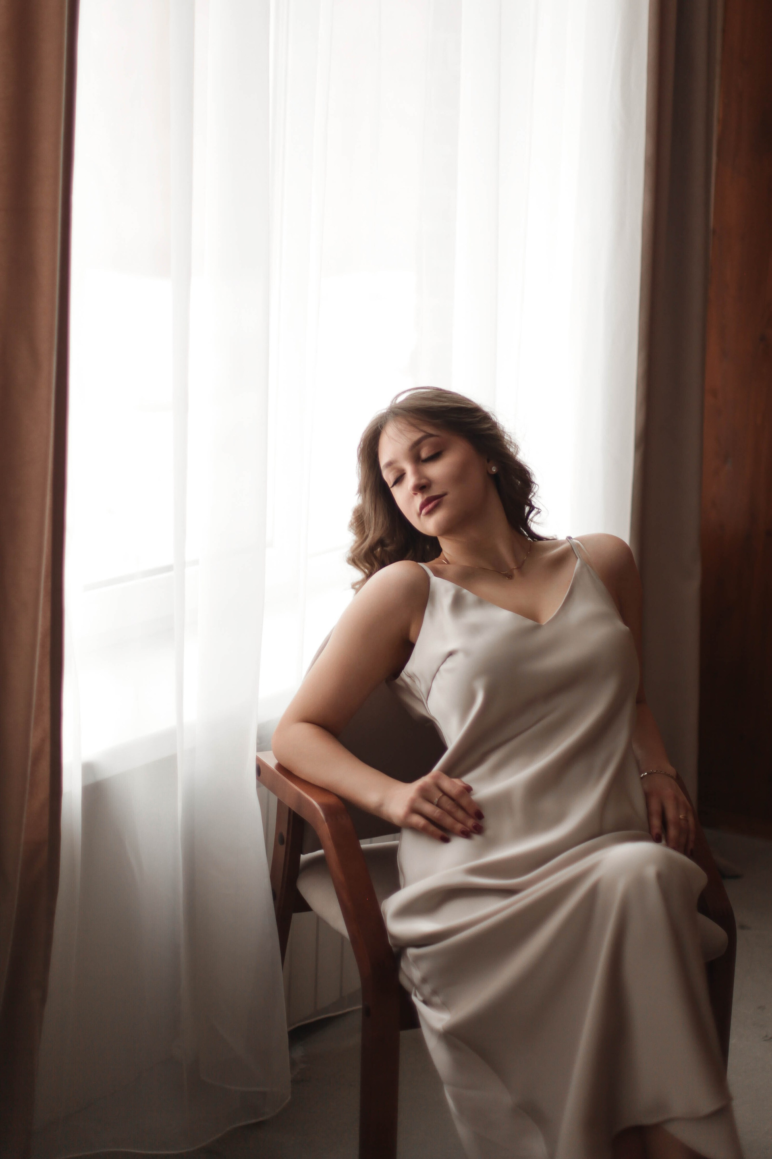 Женский портрет (проект «Шелк внутри»). Фотограф Калуга|Москва|Крым Кууз Александра