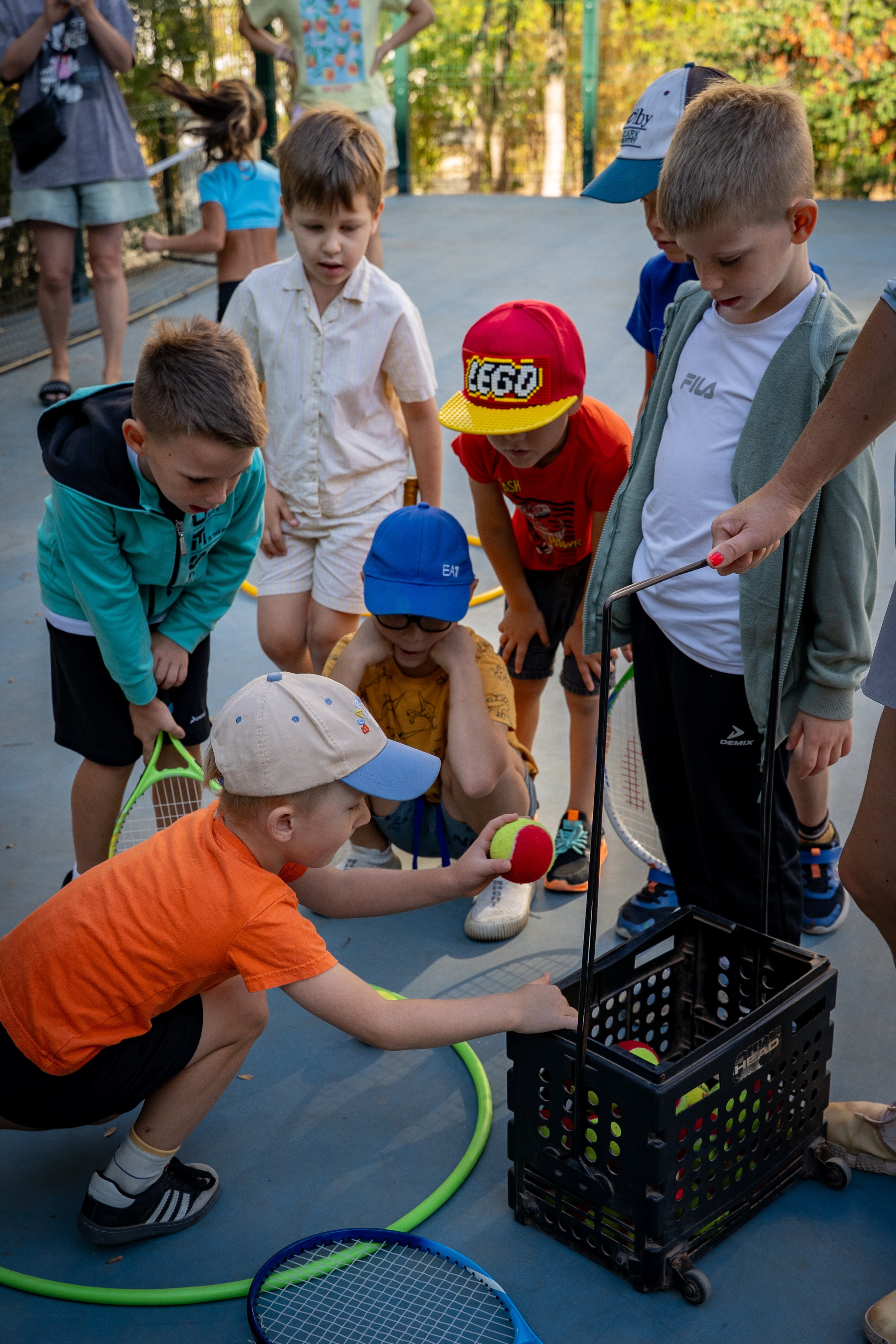 Федерация тенниса Севастополь. Малыши. Анастасия Дунаева. Фотограф в Севастополе