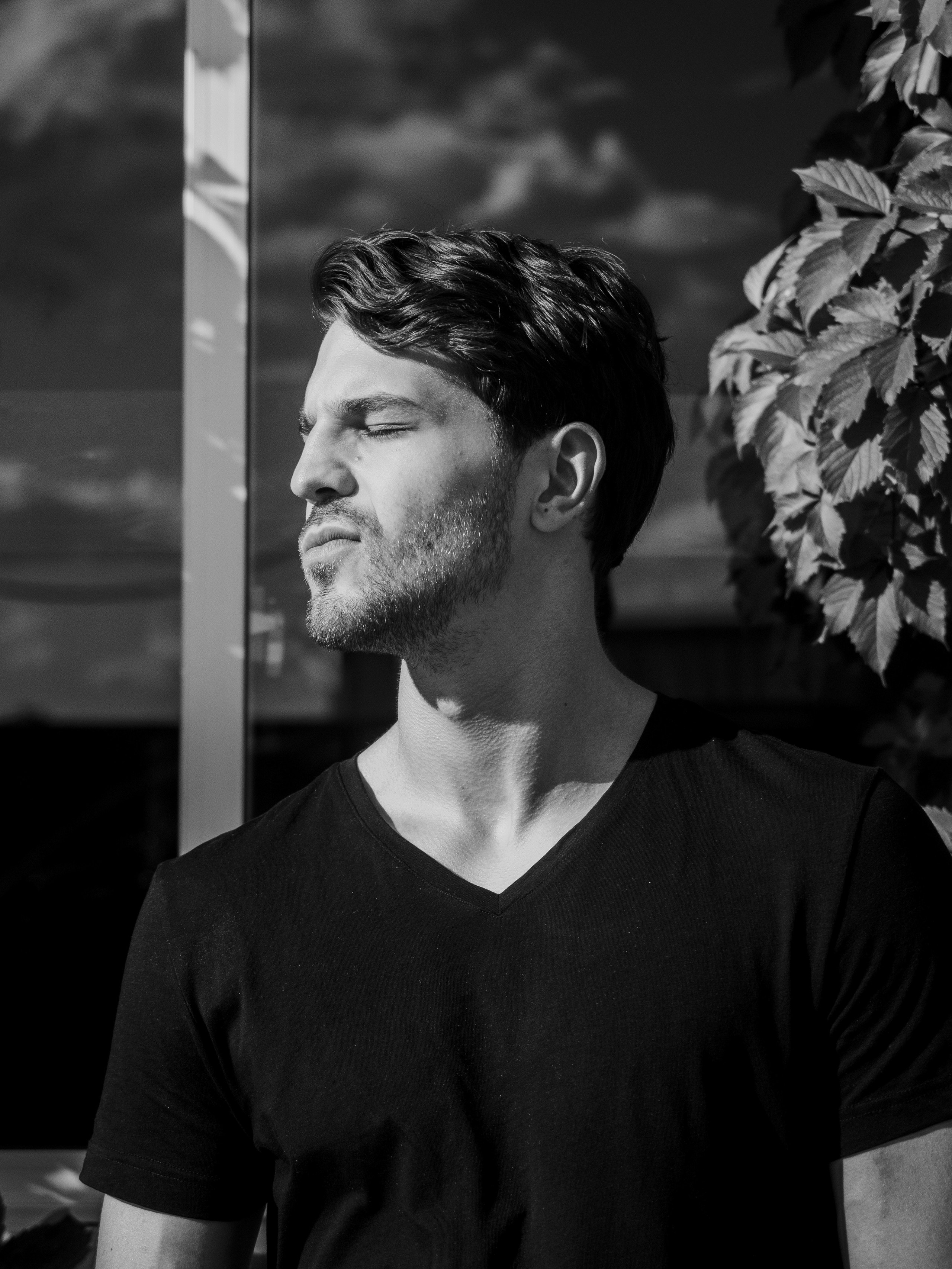 Фотопрогулка в ч/б. Маруся Машкова • Фотограф в Москве