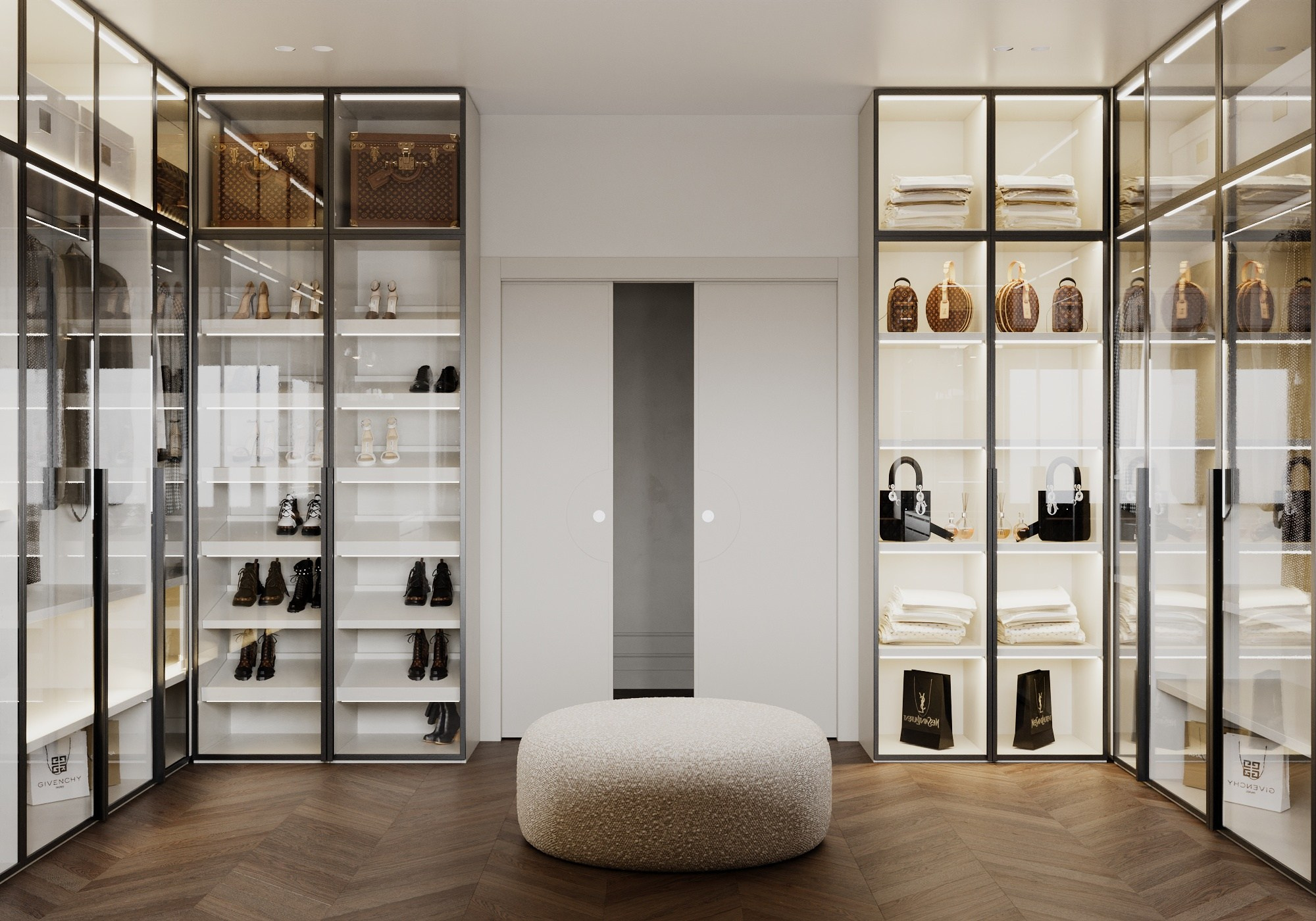 Большая гардеробная Финал. Визуализатор Векшина Елена