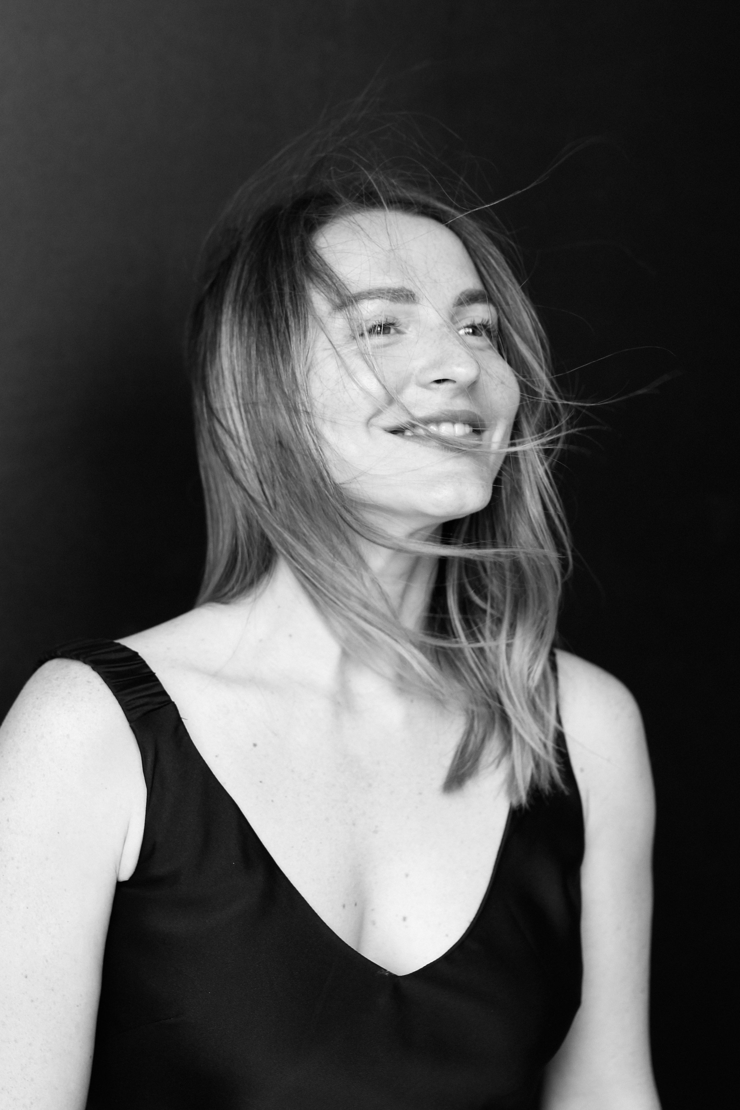 Студийная фотосессия для Екатерины. Портретный фотограф в Москве Черная Юлия