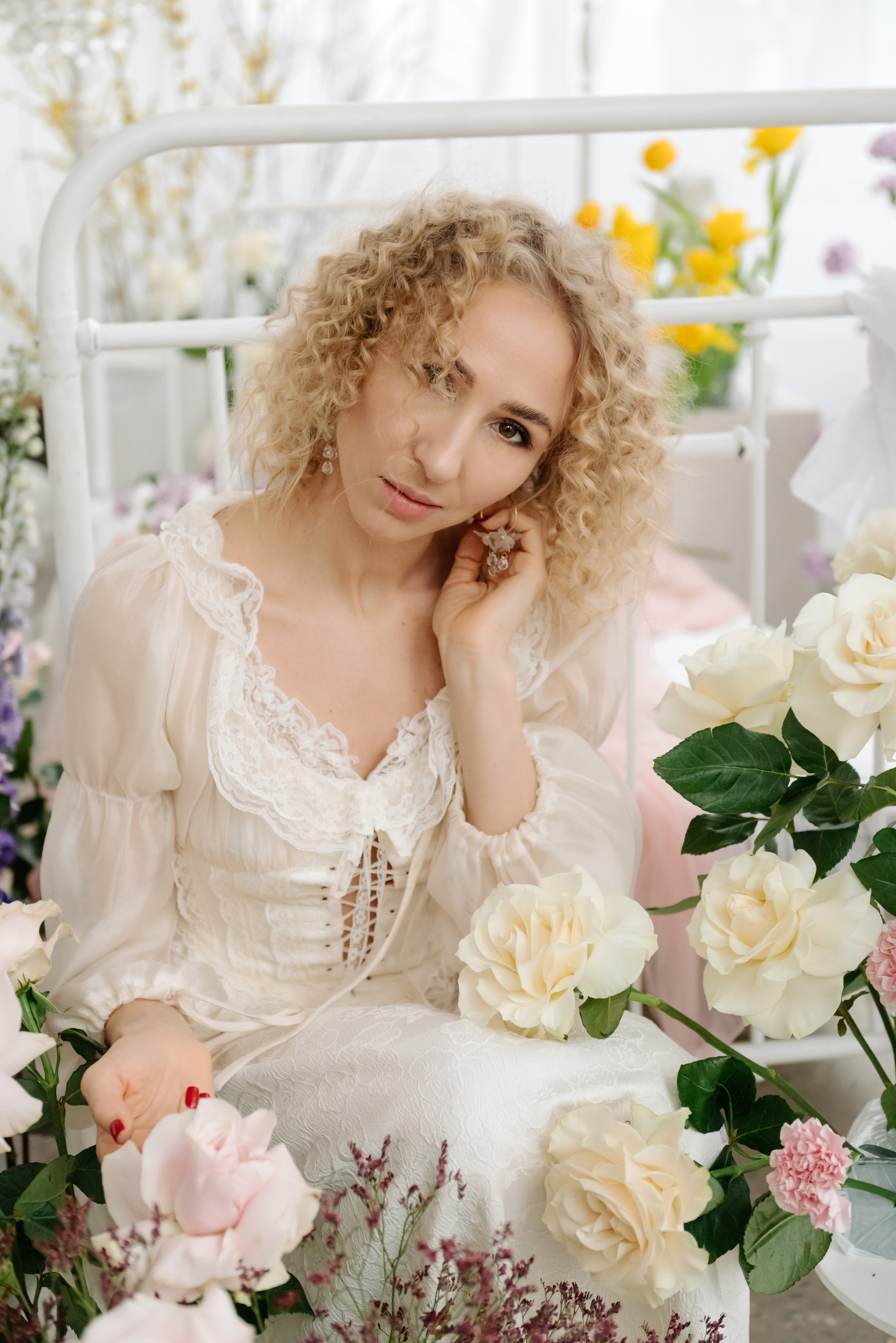 Индивидуальная. Цветочное настроение. Свадебный и сеейный фотограф в Санкт-Петербурге Елена Худякова