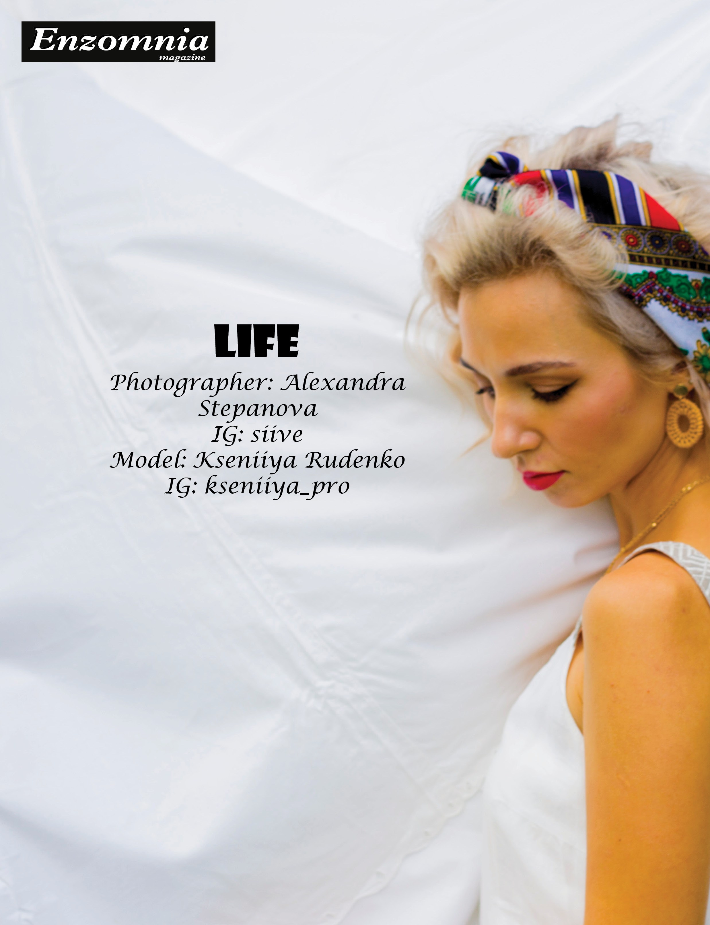 ENZOMNIA. Фотограф Александра Степанова