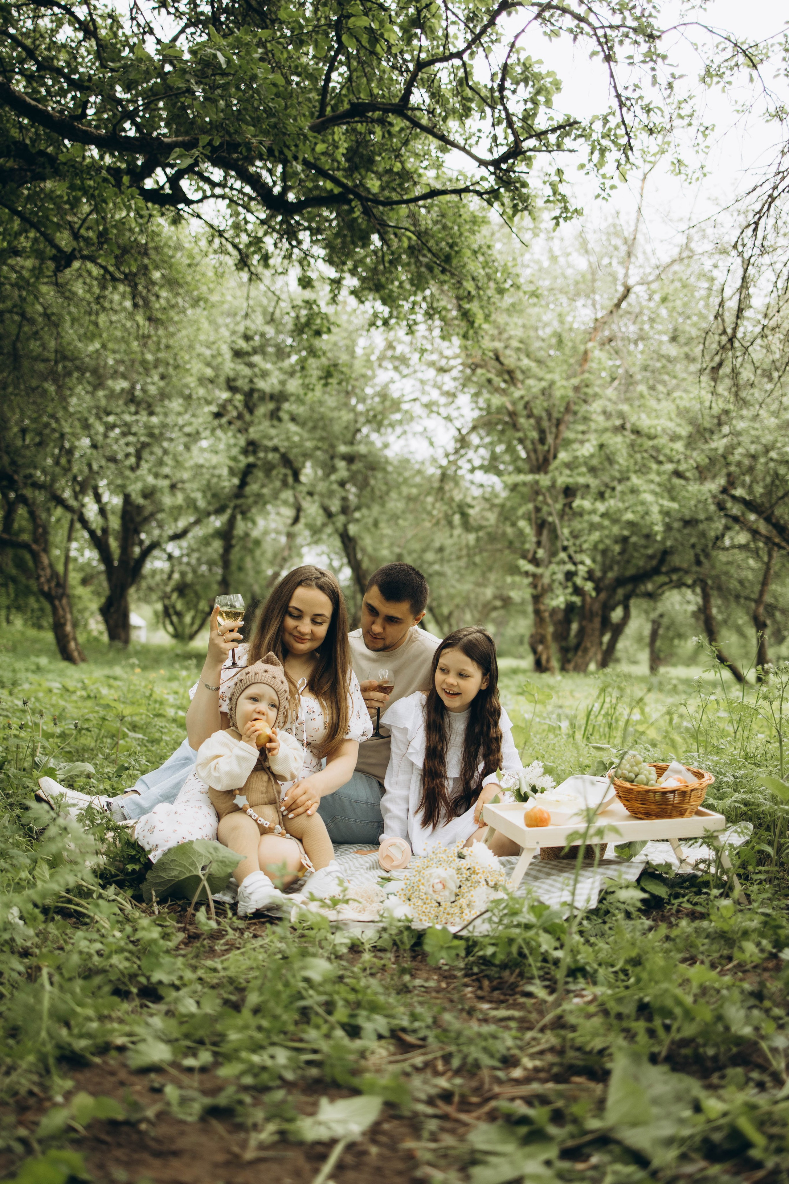 Миша, Дима, Лера и Миша. Семейный фотограф в Москве Виктория Ястребинская