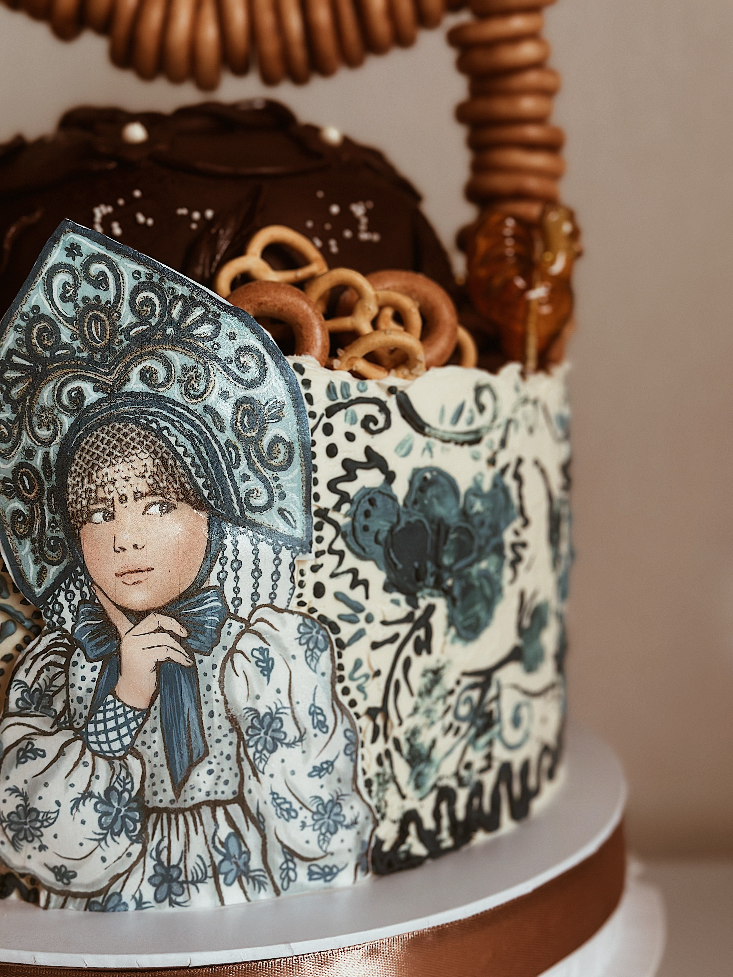 Торт А-ля Рус. Арт-кондитер в Москве Маша Шафран