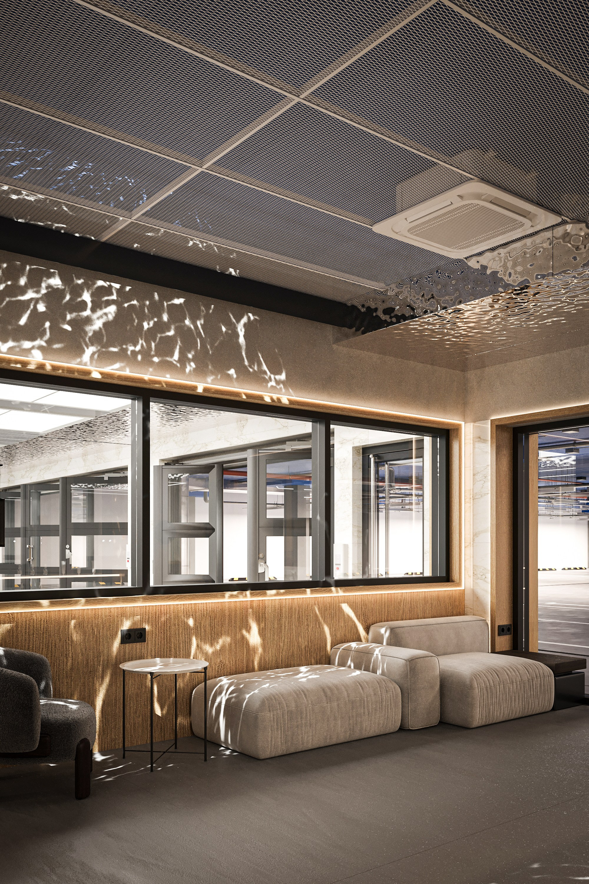 Автомоечно-детейлинговый комплекс в Яхт-клубе, г. Санкт-Петербург. Дизайн интерьера и экстерьера в Санкт-Петербурге Яна Емельянова