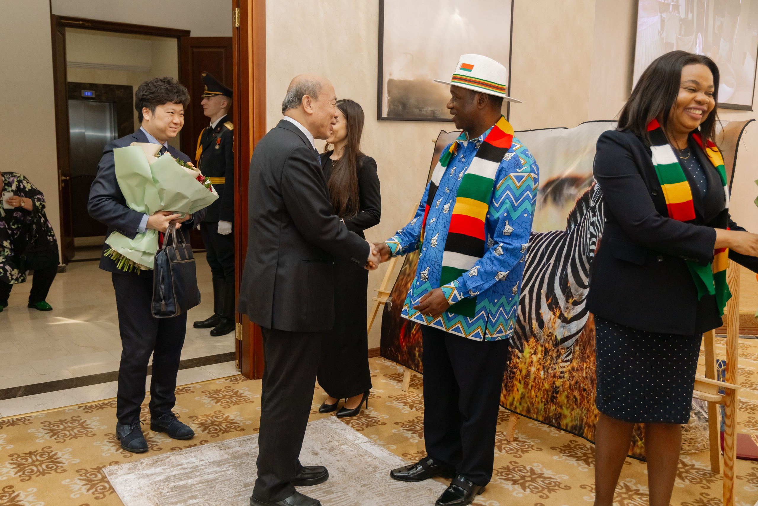 Фотосъемка делегации Посольства Зимбабве в Минске. Свадебный фотограф в Минске/Беларуси Сергей Спиридонов