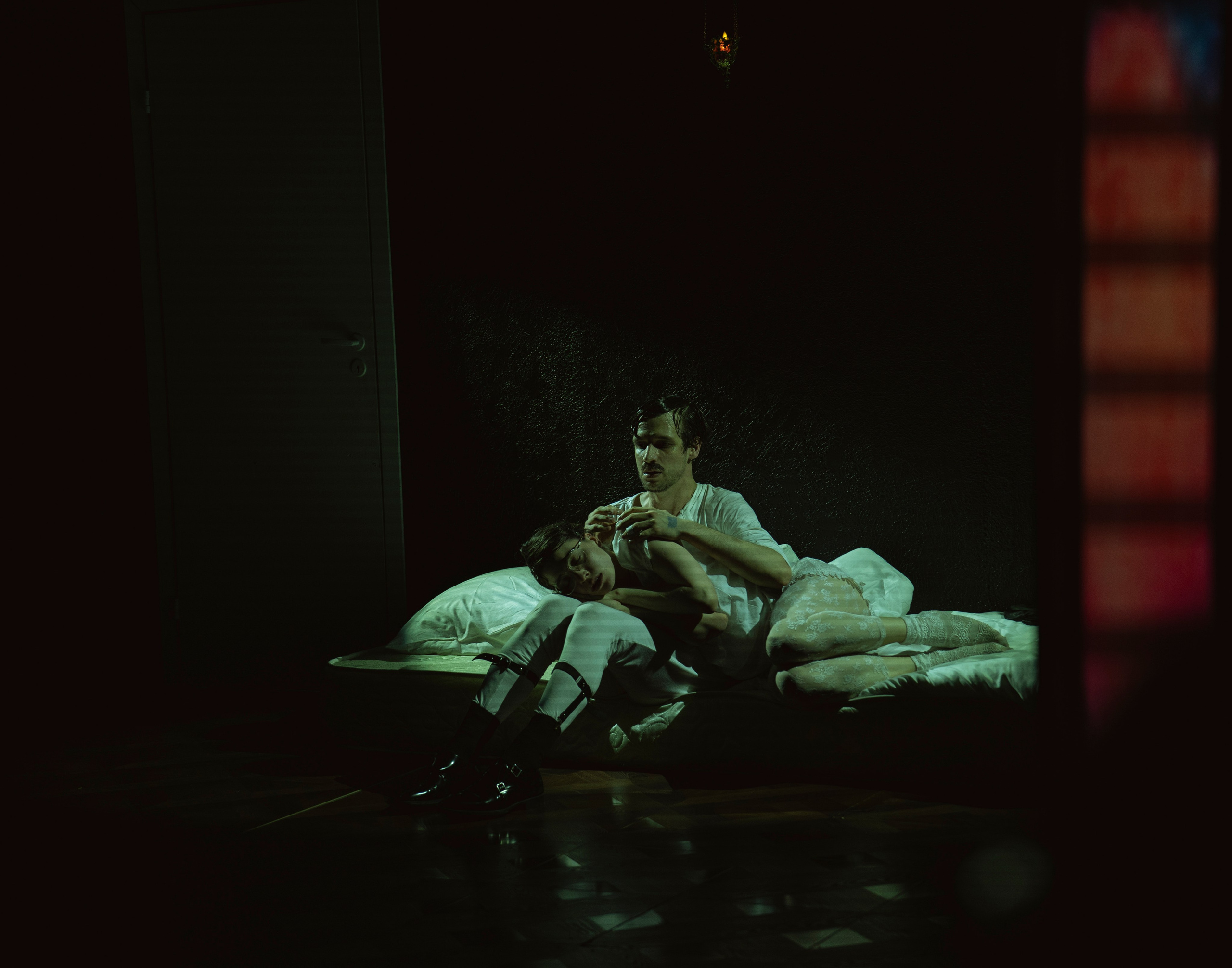 Кроткая. Монтаж. Реж. Артем Злобин. A Gentle Creature, dir. Artem Zlobin. Фотограф Ирина Соколенко Санкт-Петербург