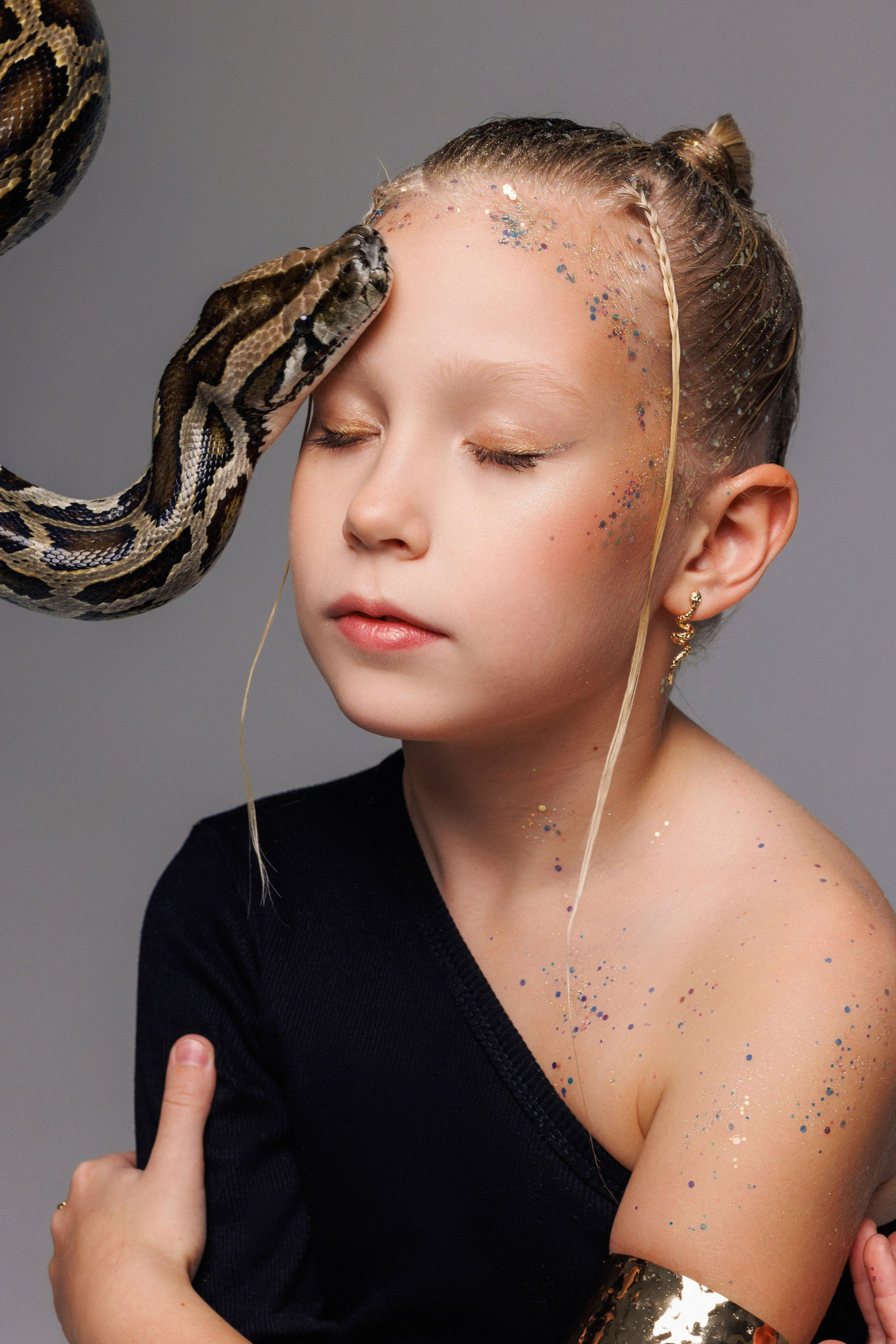 Новогодняя фотосессия со Змеем. Семейный и детский фотограф в Краснодаре Анна Трашкова