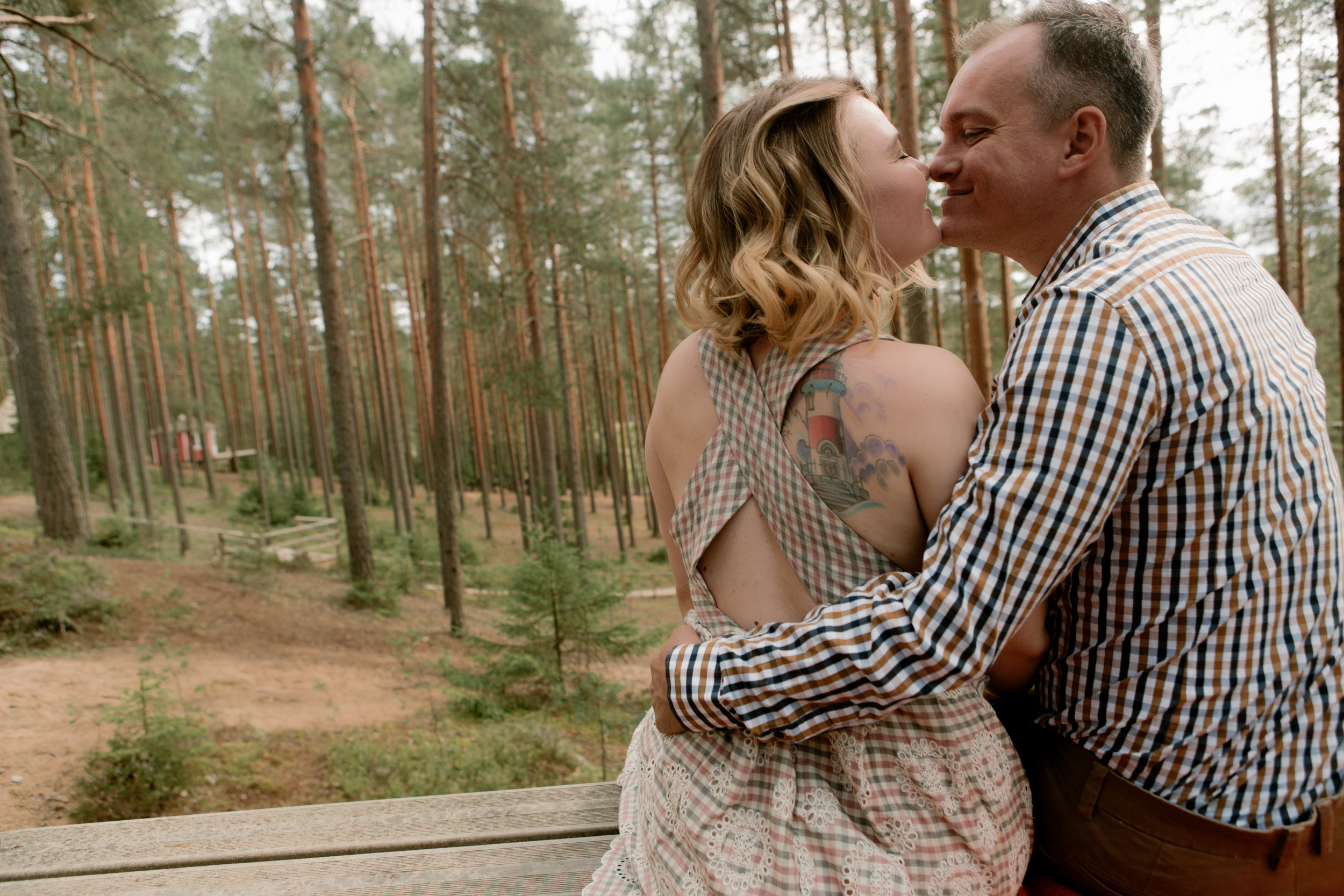 Lovestory в Greenvald парке Скандинавия. Galina and Nikita Bykovets, a wedding photographer and videographer duo in Germany
