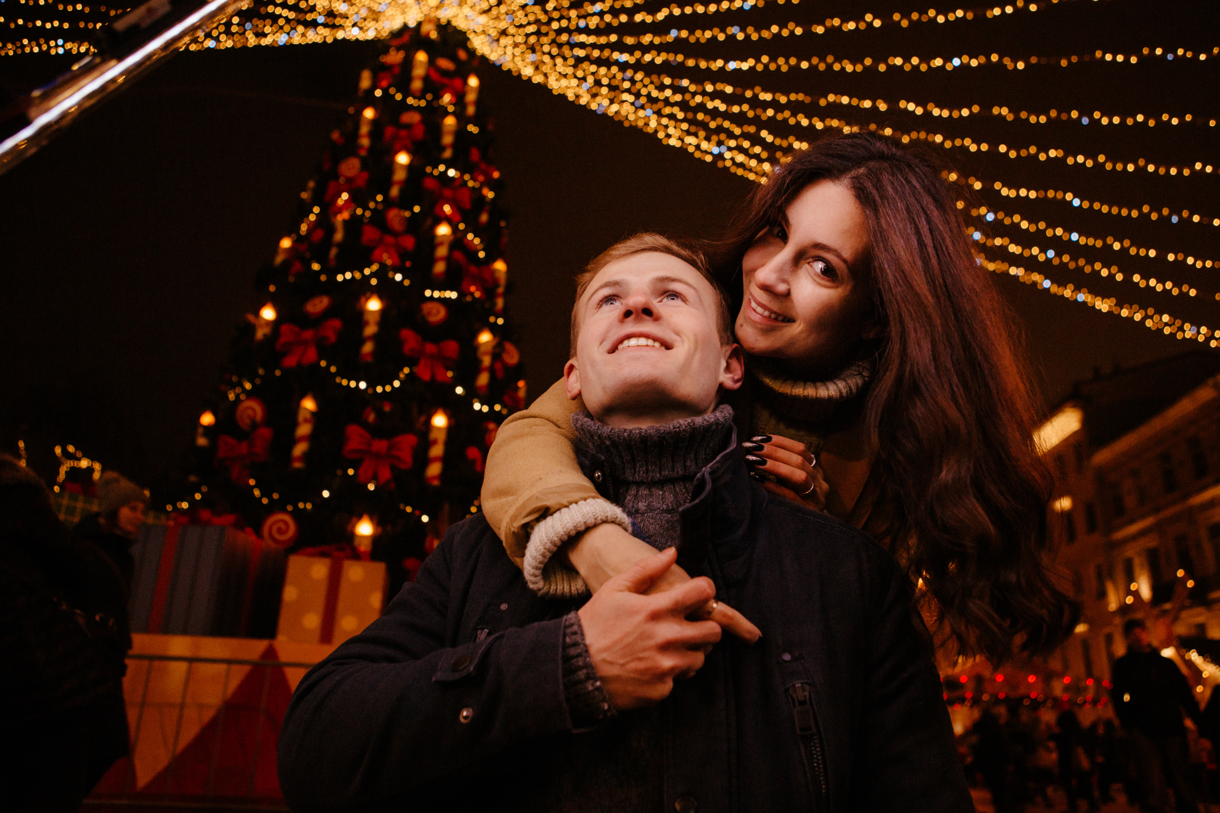 Зимняя Love Story. Hochzeitsfotografin Galina Bikowez
