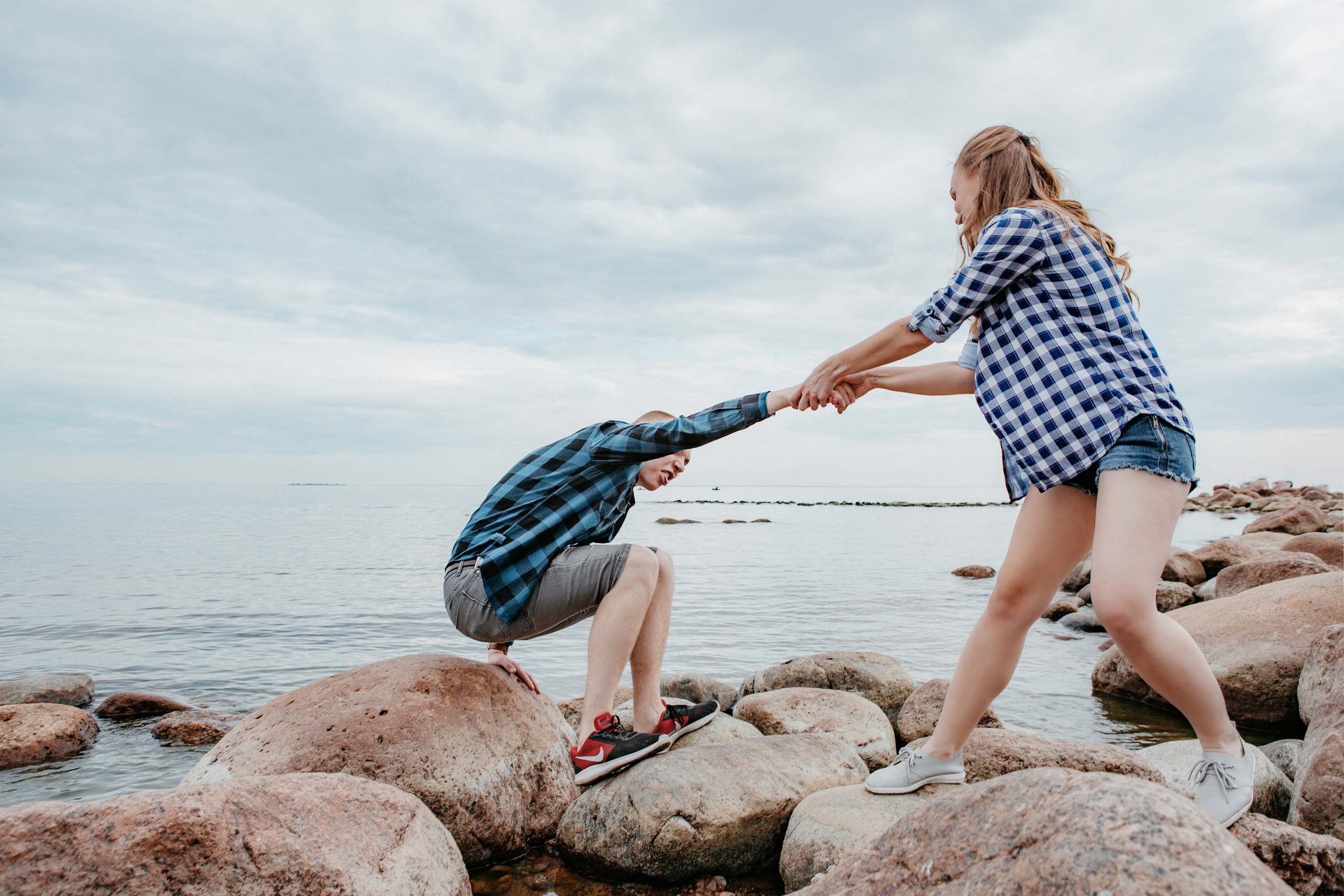 Love Story на Финском заливе. Galina and Nikita Bykovets, a wedding photographer and videographer duo in Germany