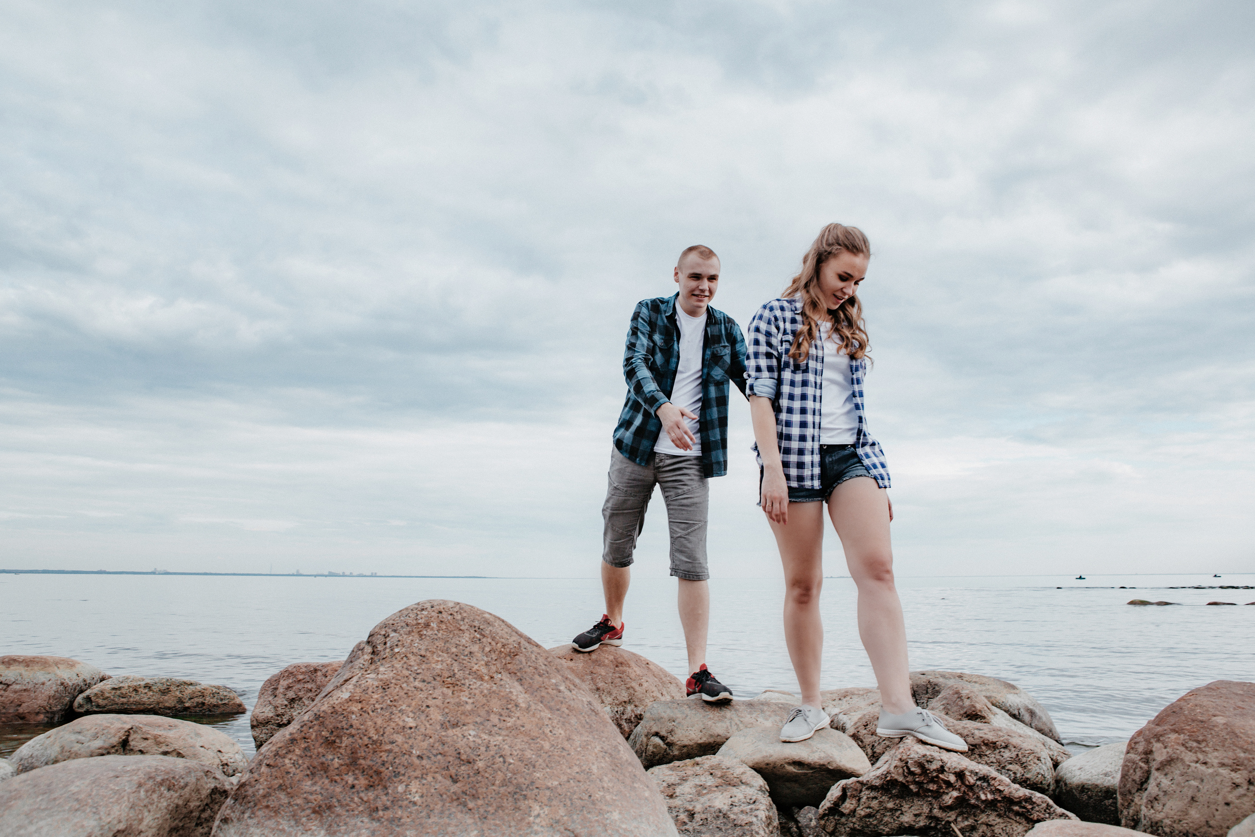 Love Story на Финском заливе. Galina and Nikita Bykovets, a wedding photographer and videographer duo in Germany