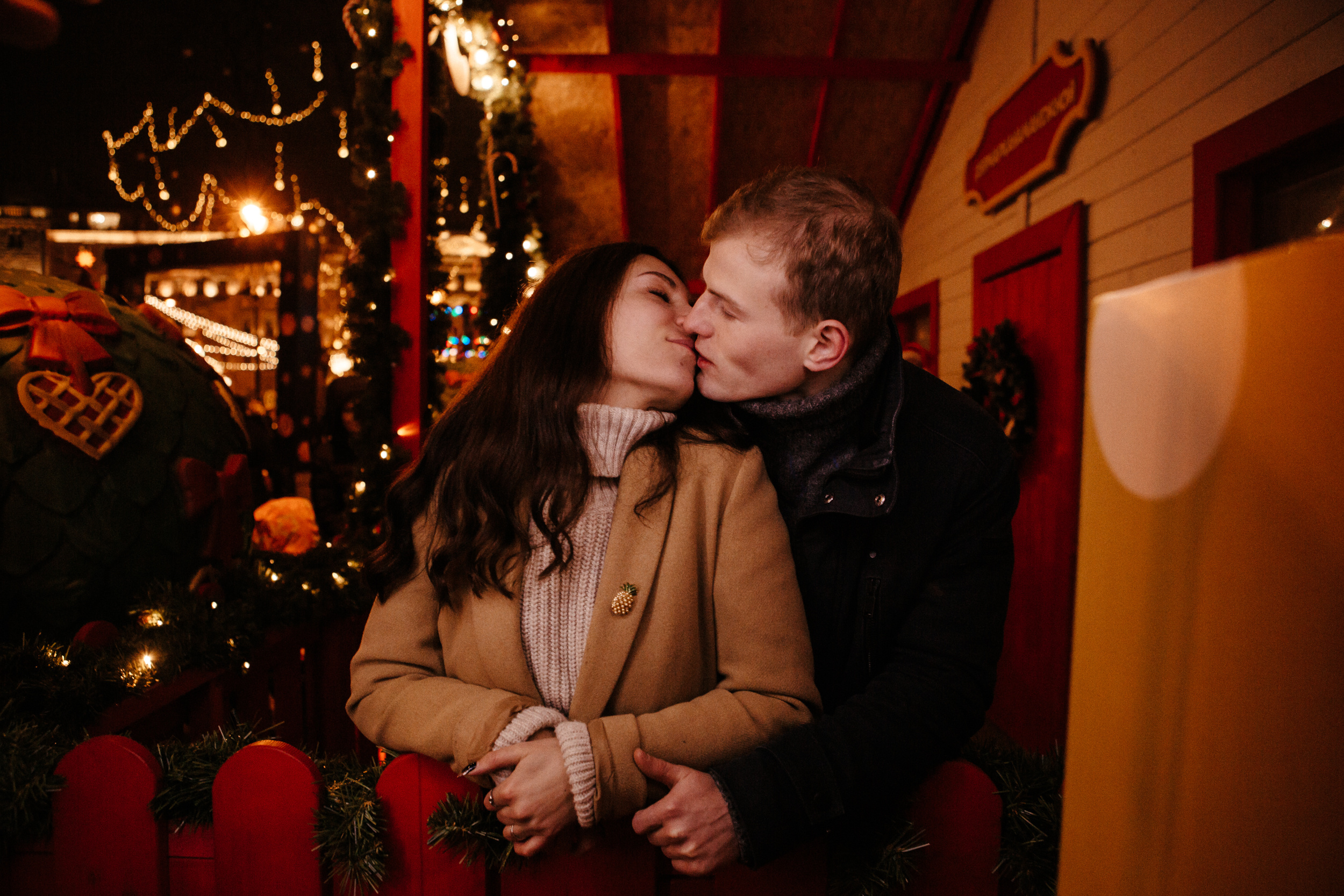 Зимняя Love Story. Hochzeitsfotografin Galina Bikowez