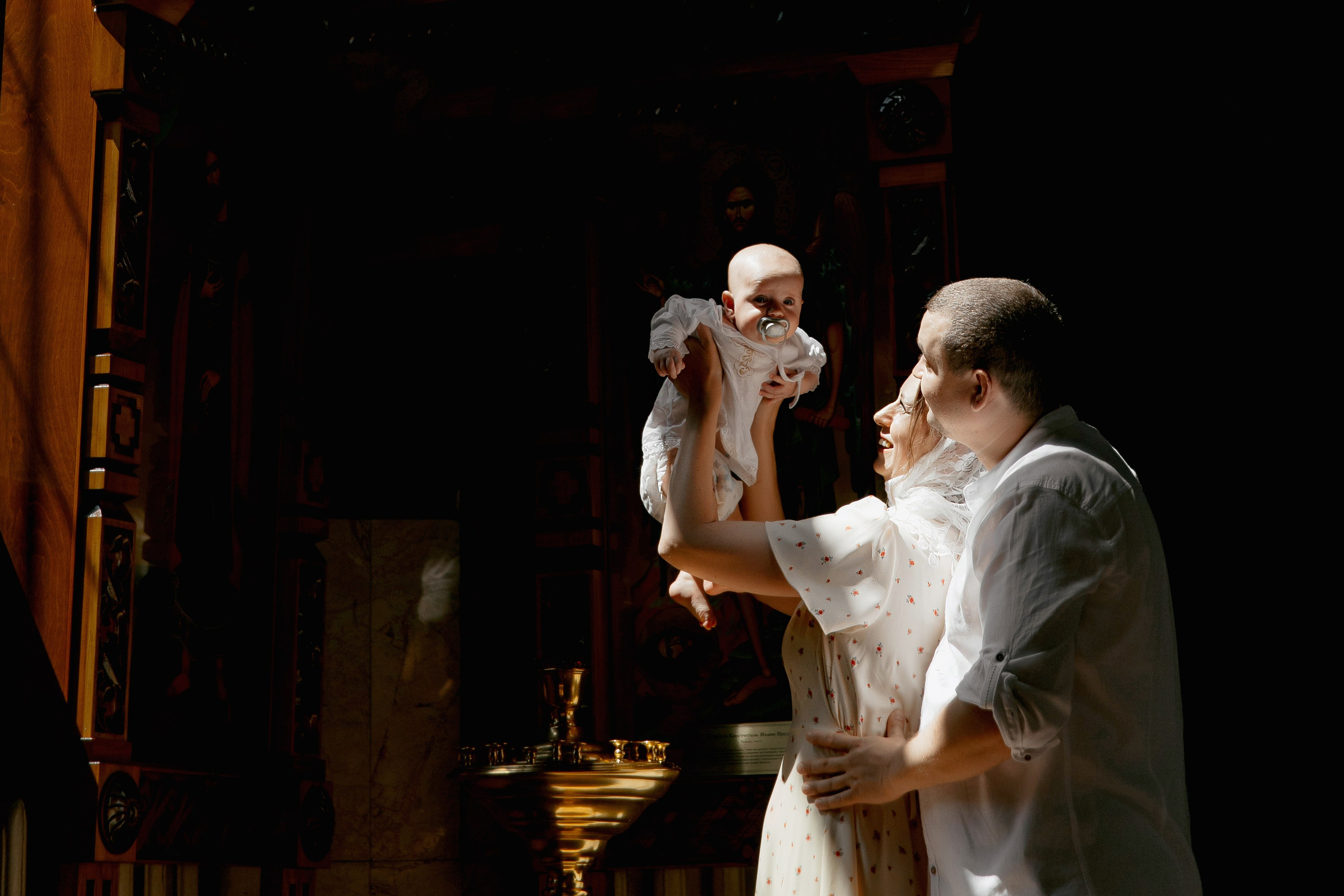 Таинство Крещения Михаила. Свадебный и Семейный Фотограф в Краснодаре