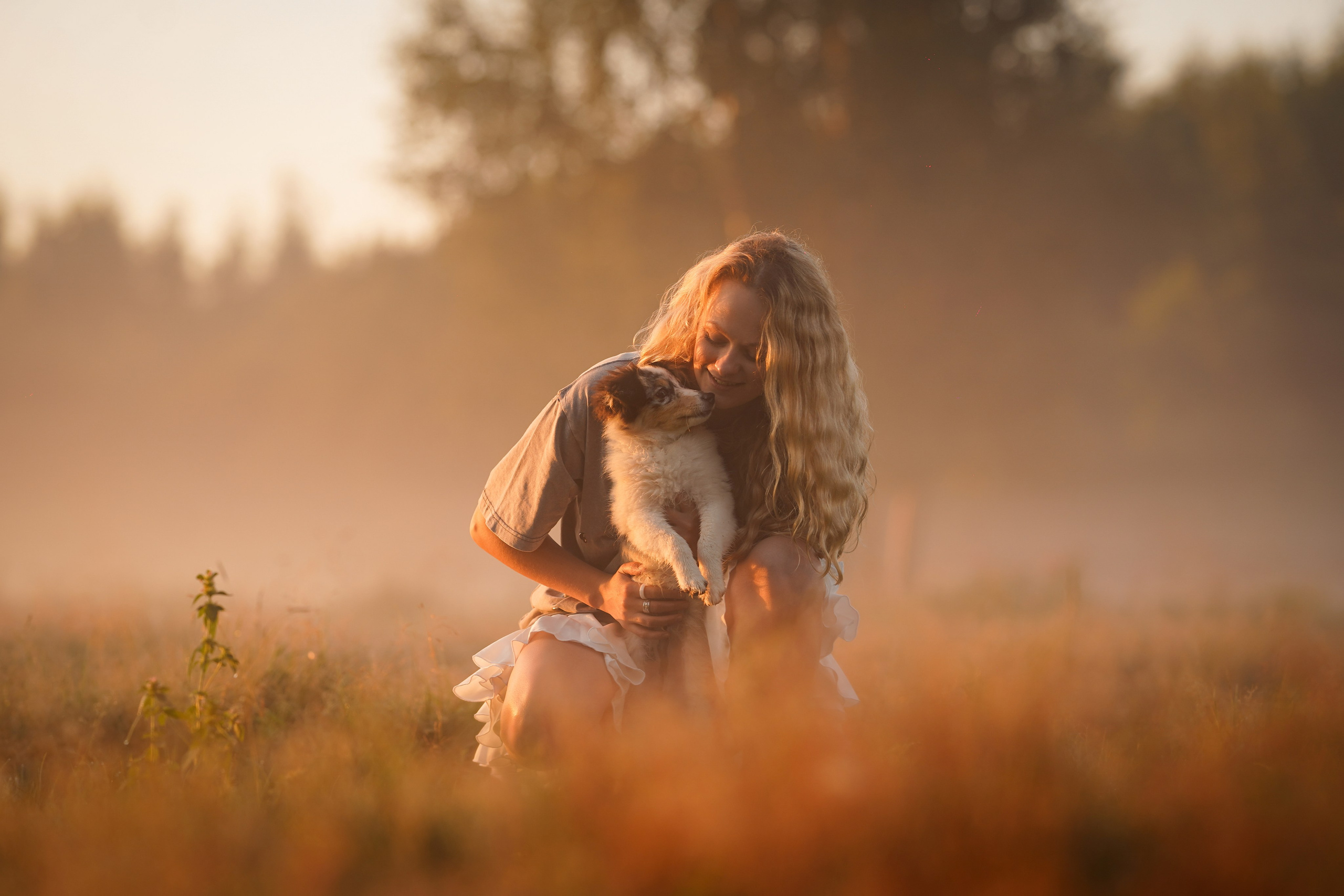 Алина и Лето. Фотограф-анималист в Санкт-Петербурге Яна Мартынова