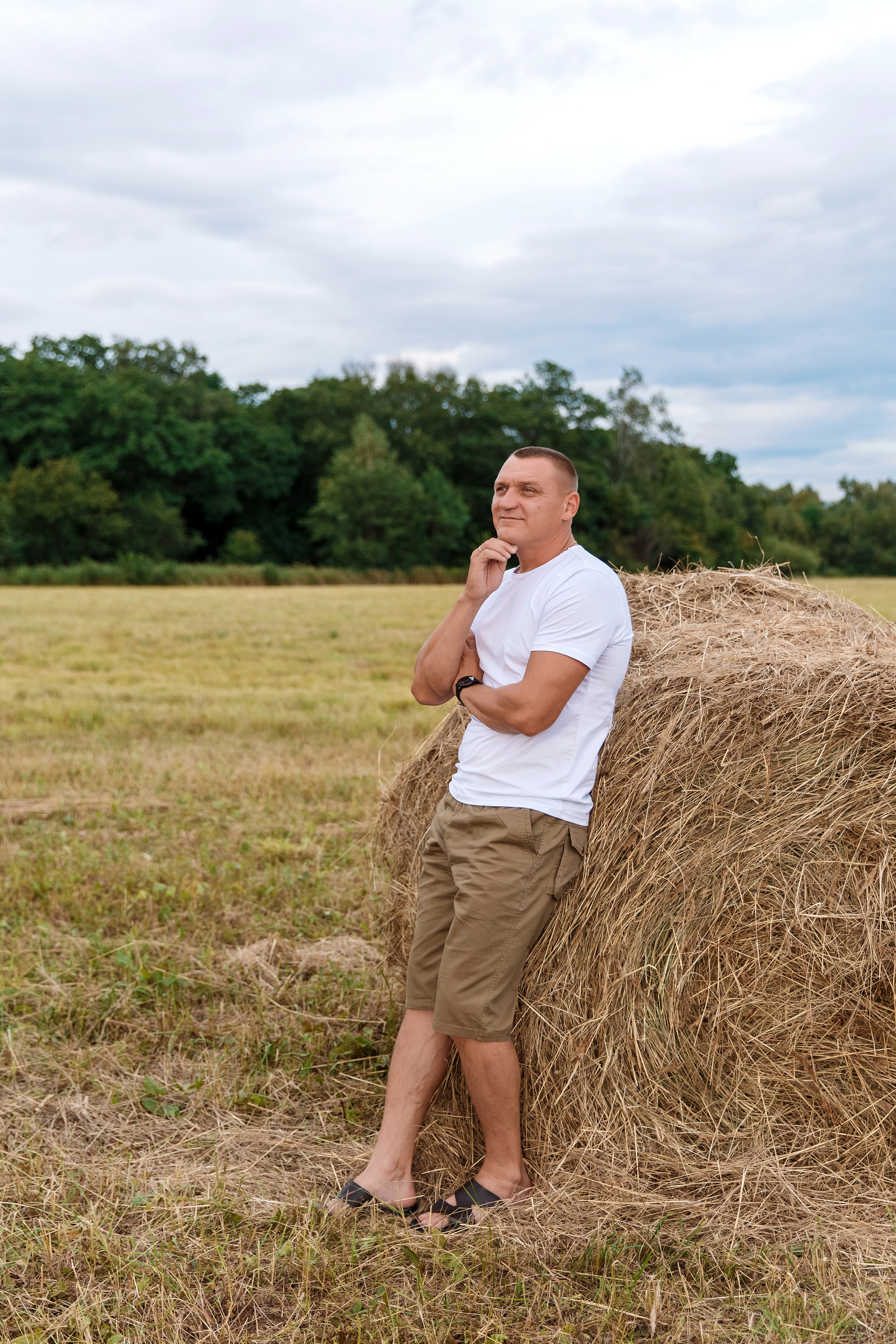 Фотосессия на сене. Фотограф Любовь Корниенко, Примоский край