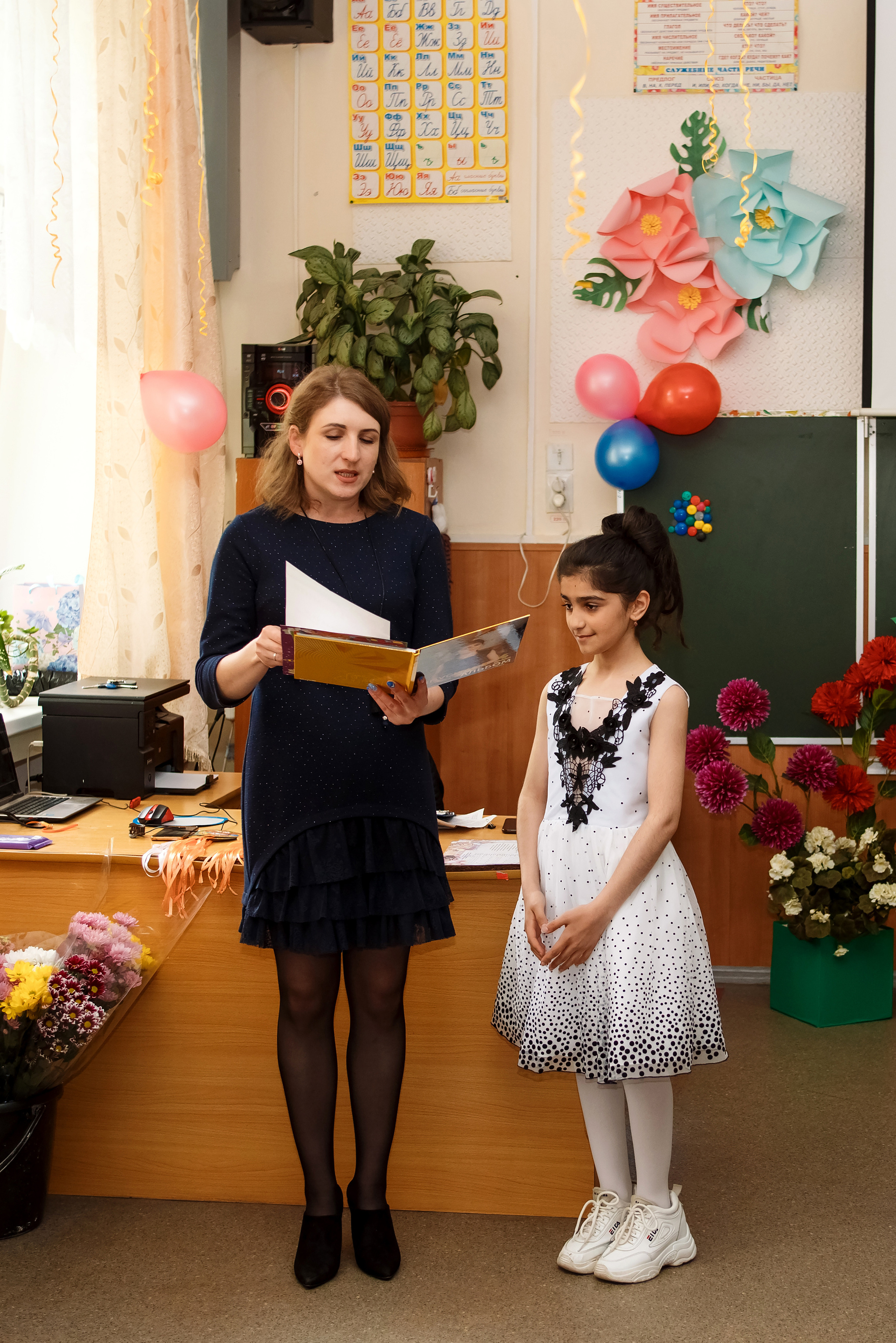 4А класс, фотосессия в школе + выпускной. Фотограф Любовь Корниенко, Примоский край