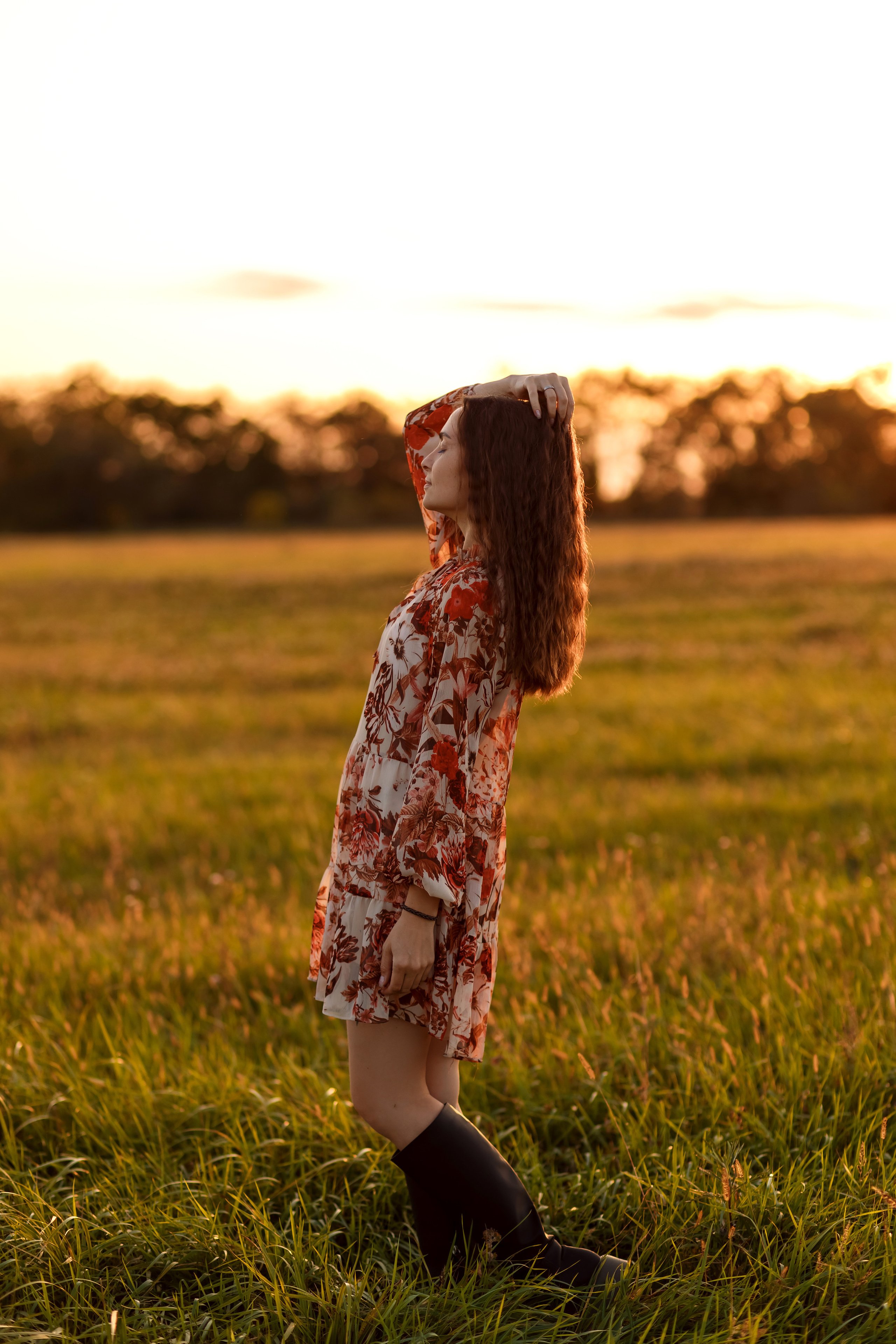 Фотосессия на поле. Фотограф Любовь Корниенко, Примоский край