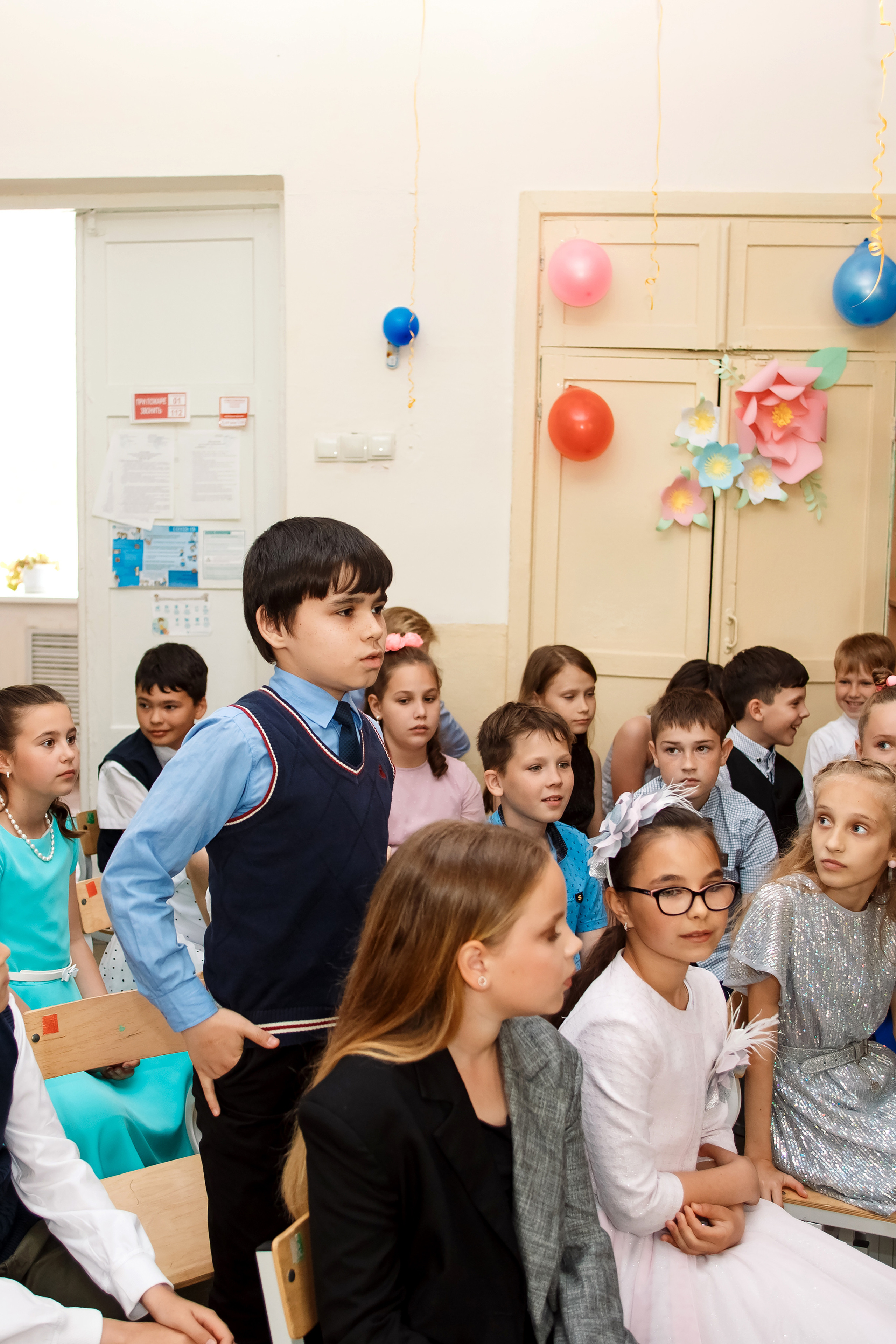 4А класс, фотосессия в школе + выпускной. Фотограф Любовь Корниенко, Примоский край