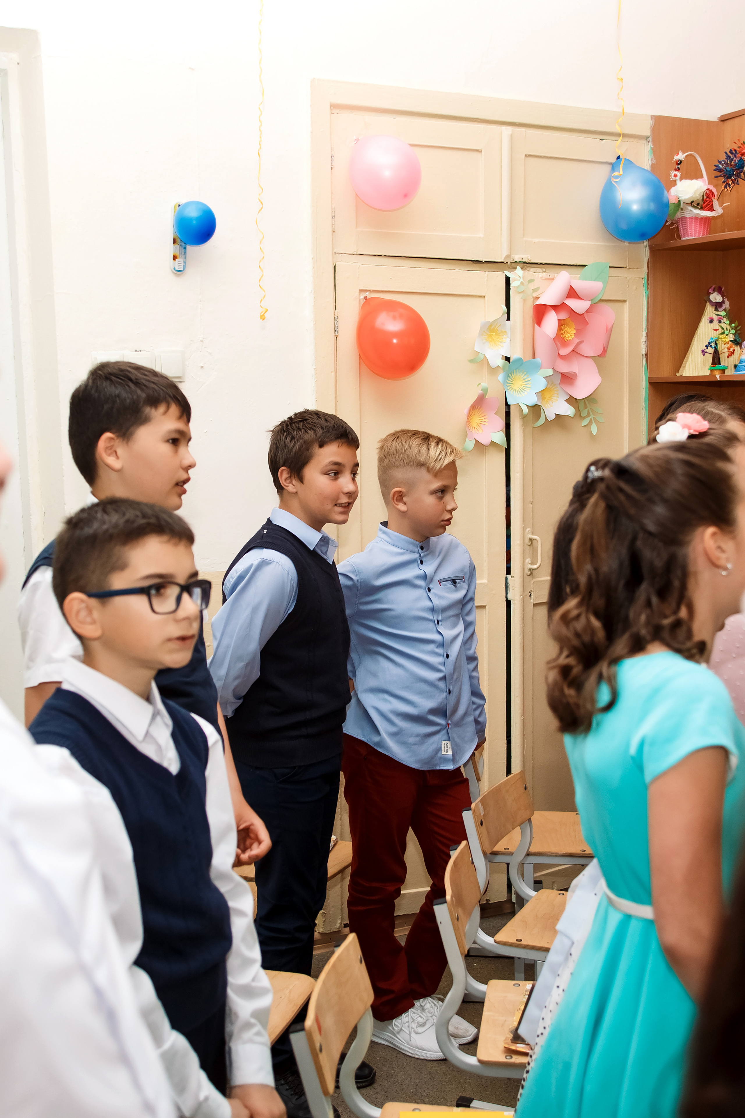 4А класс, фотосессия в школе + выпускной. Фотограф Любовь Корниенко, Примоский край