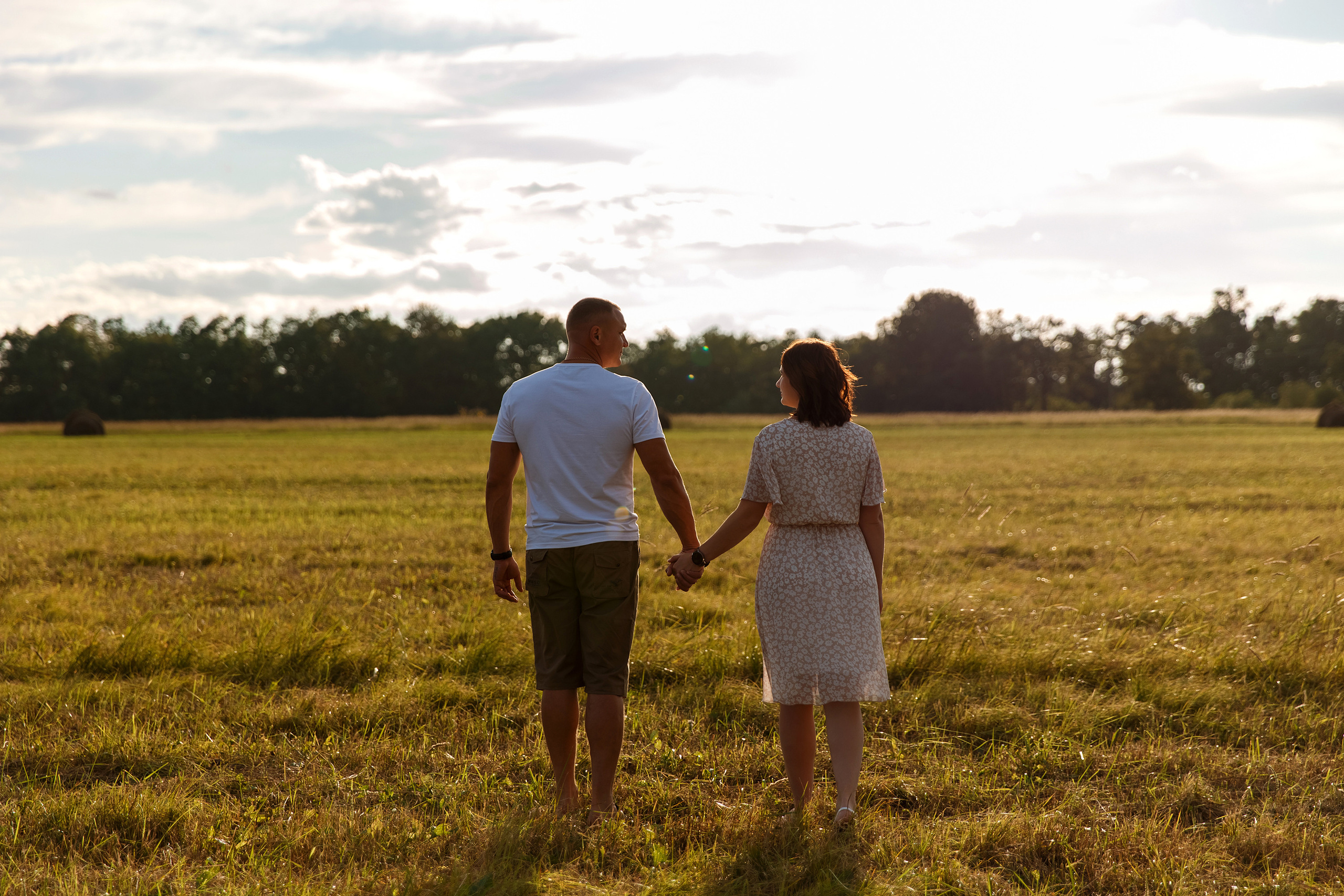 Фотосессия на сене. Фотограф Любовь Корниенко, Примоский край
