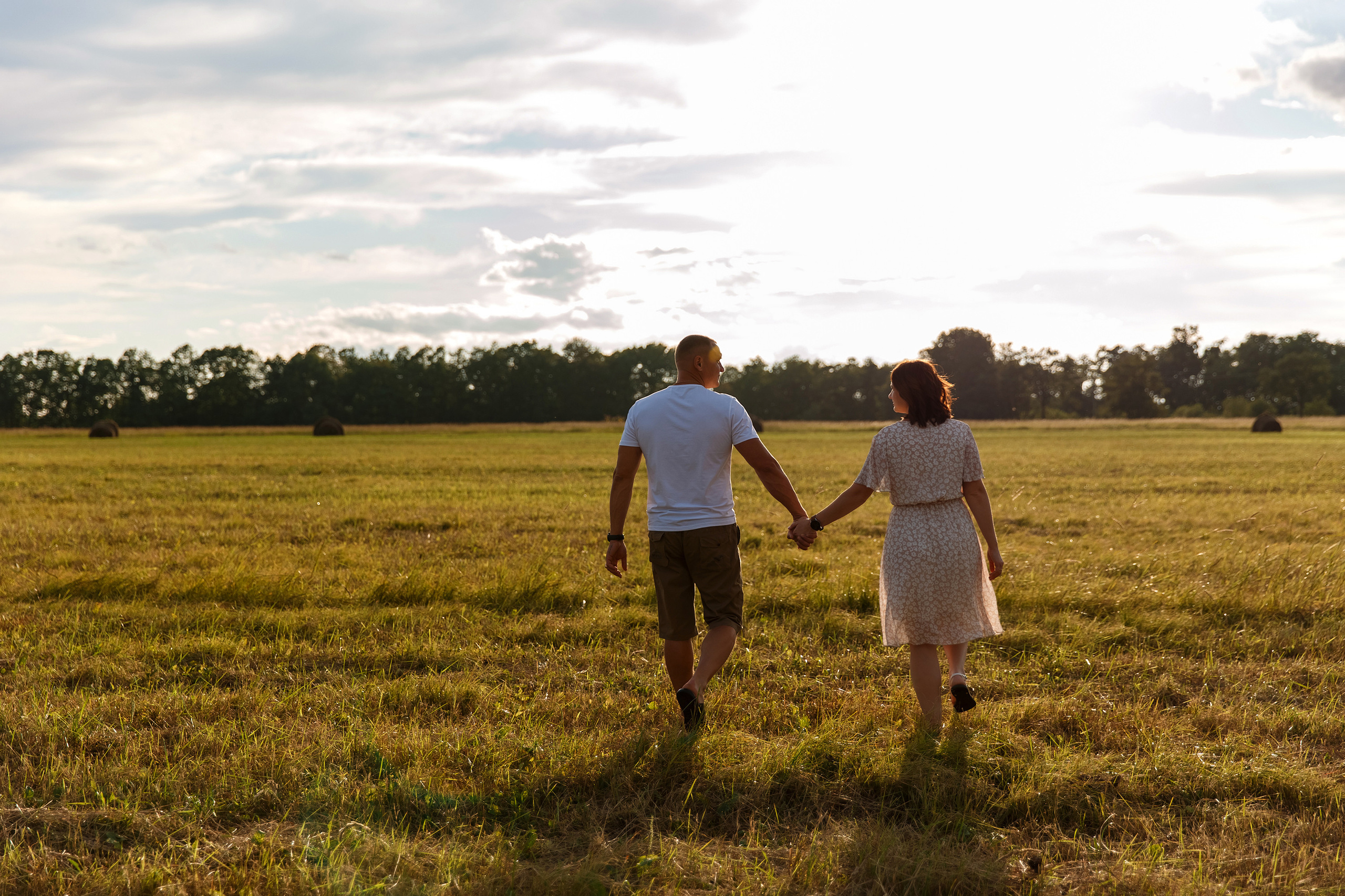 Фотосессия на сене. Фотограф Любовь Корниенко, Примоский край