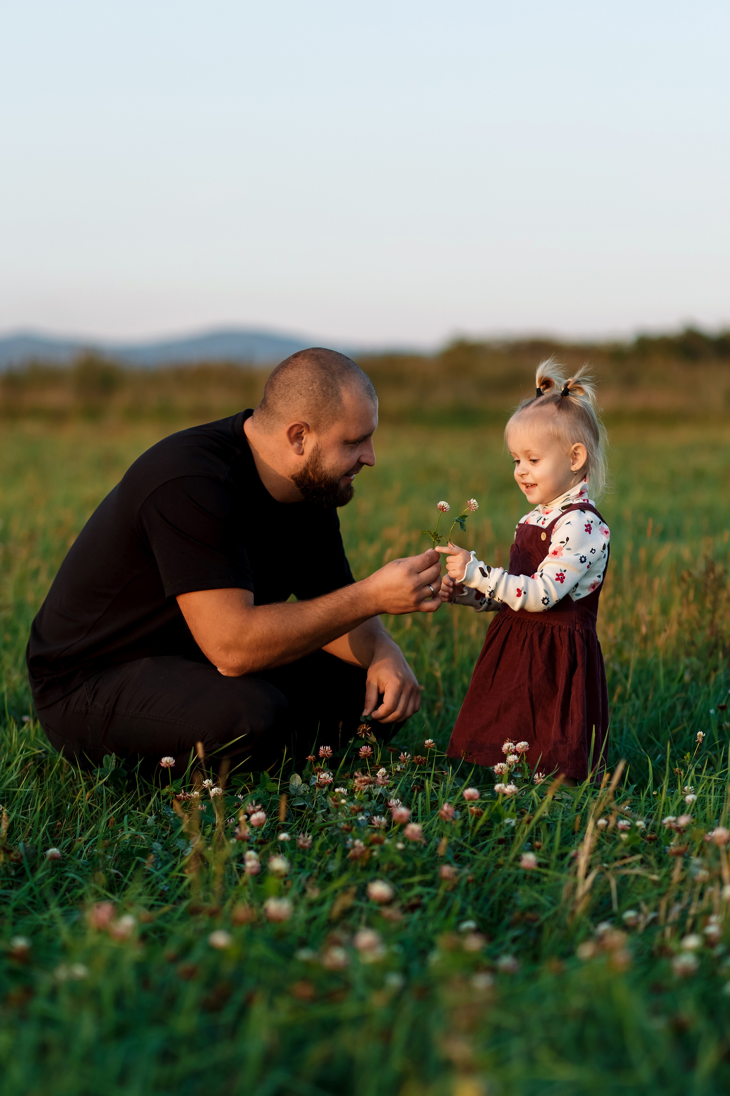 Фотосессия на поле. Фотограф Любовь Корниенко, Примоский край