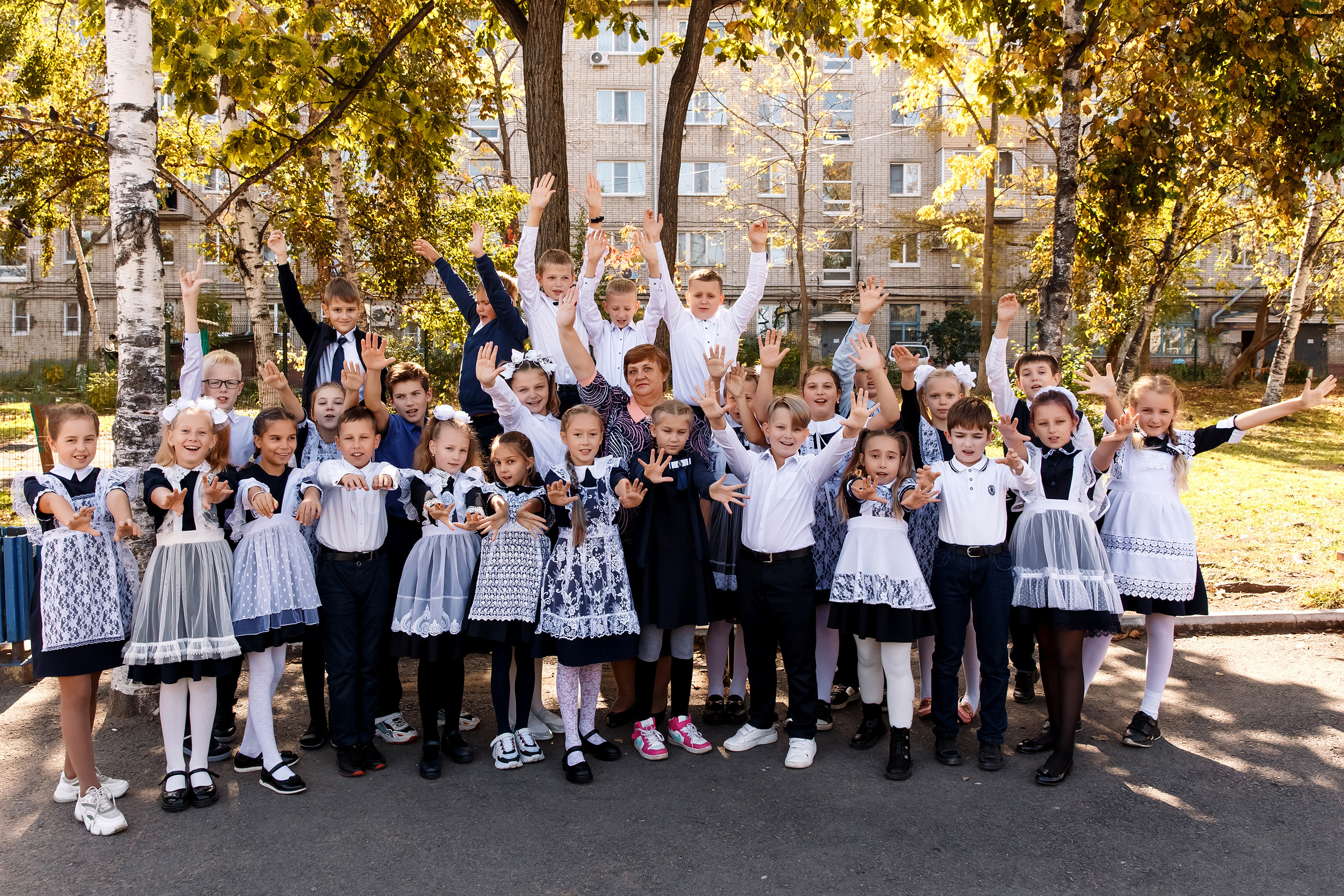 4 класс фотосессия на улице. Фотограф Любовь Корниенко, Примоский край