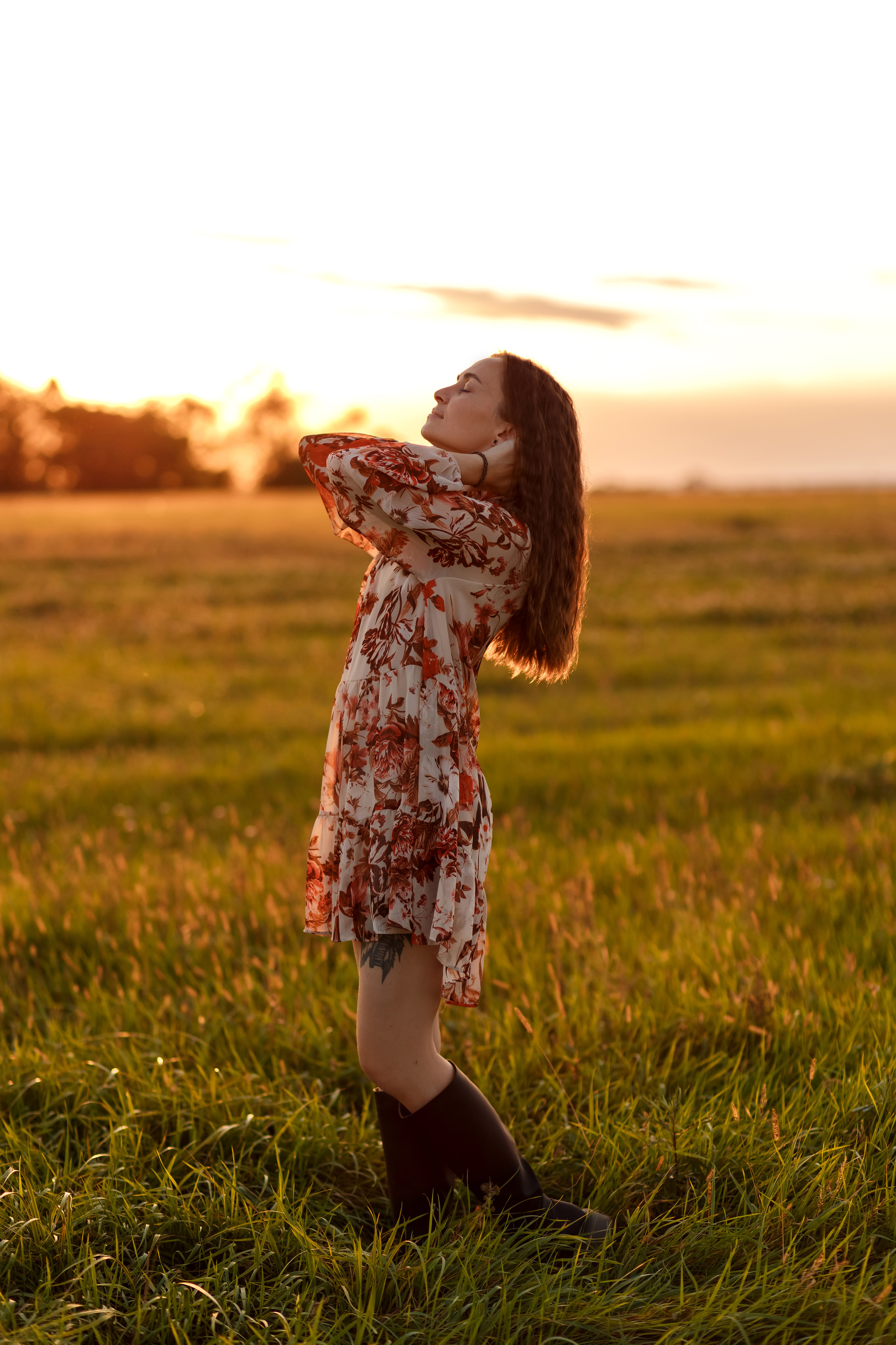 Фотосессия на поле. Фотограф Любовь Корниенко, Примоский край