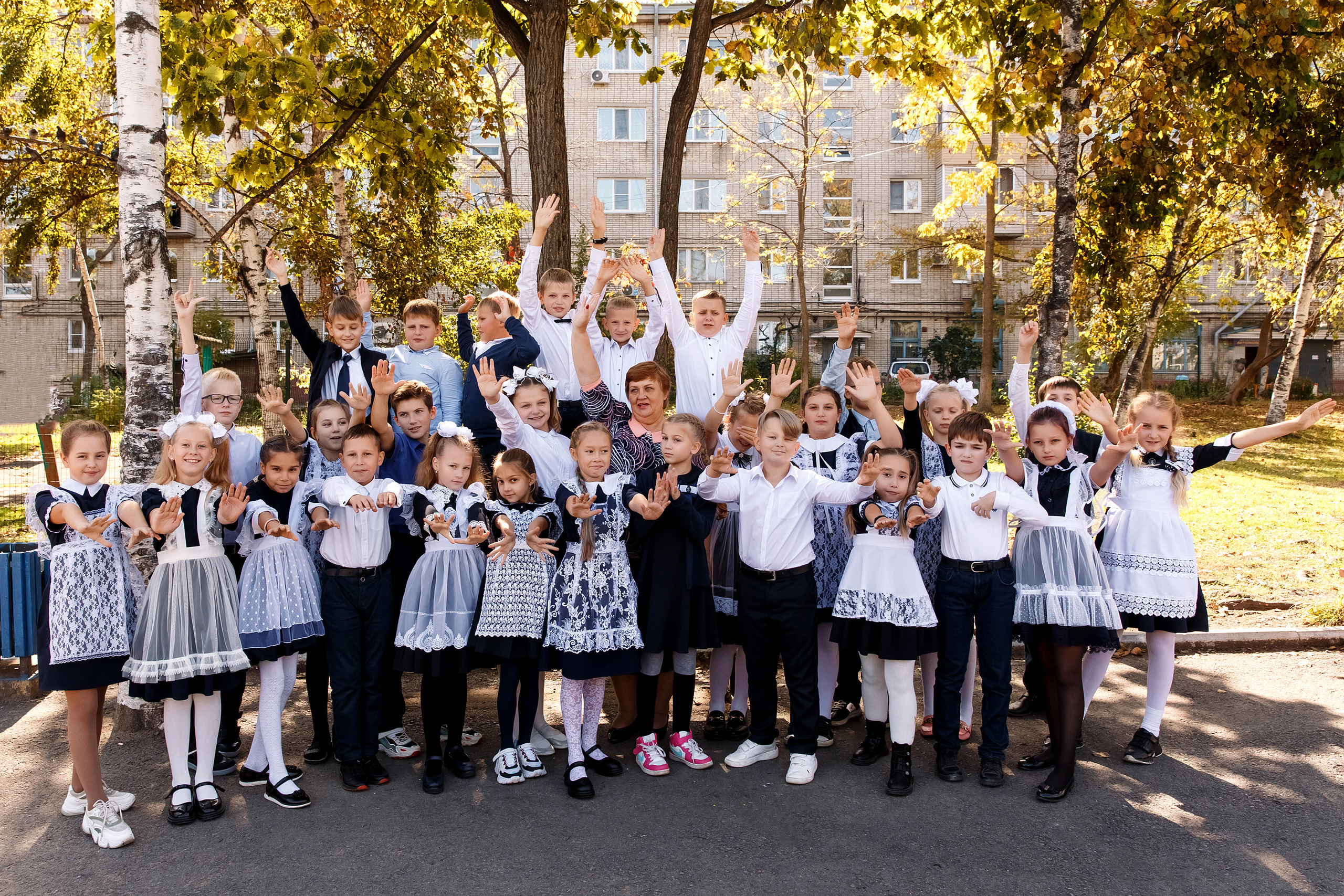 4 класс фотосессия на улице. Фотограф Любовь Корниенко, Примоский край
