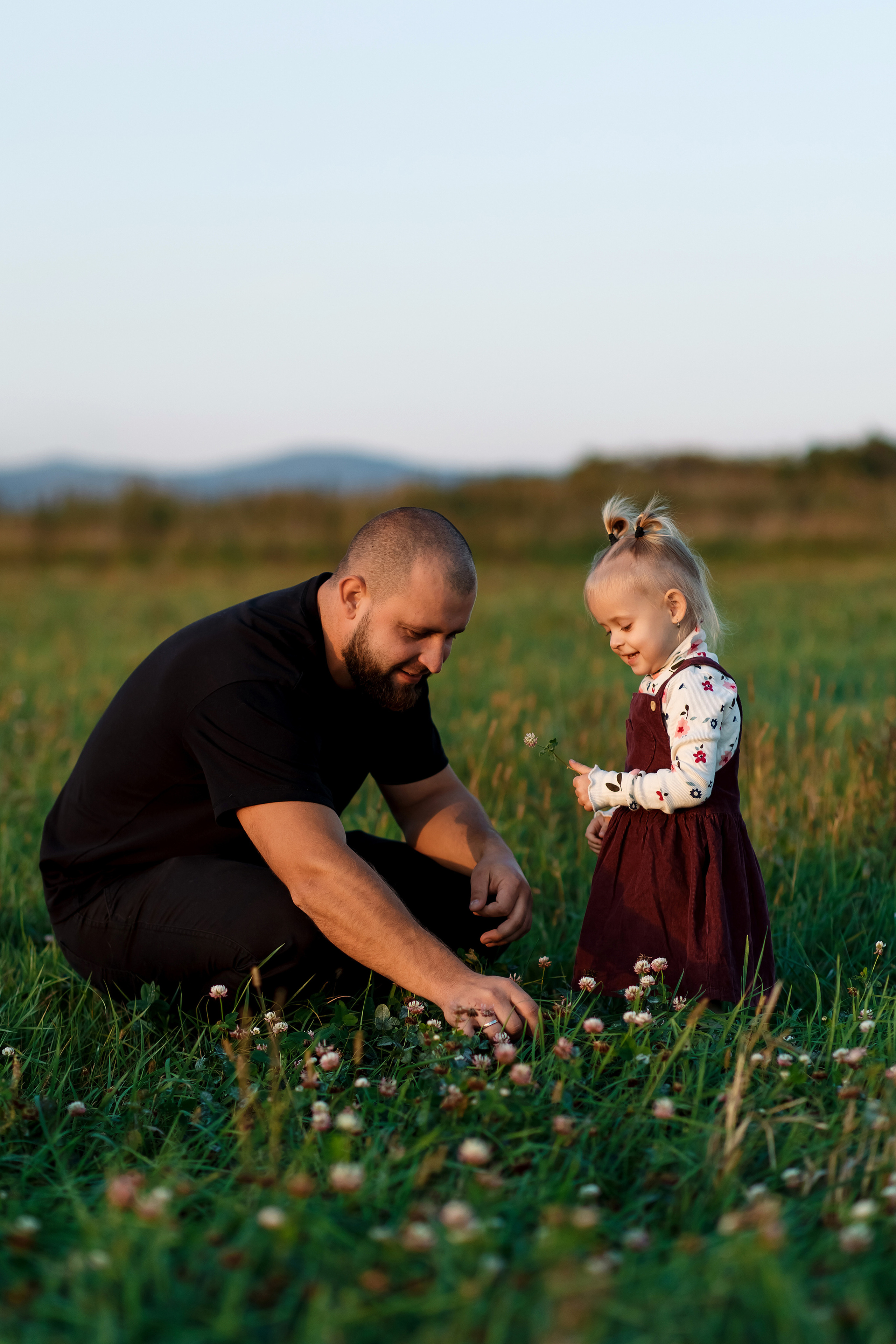 Фотосессия на поле. Фотограф Любовь Корниенко, Примоский край