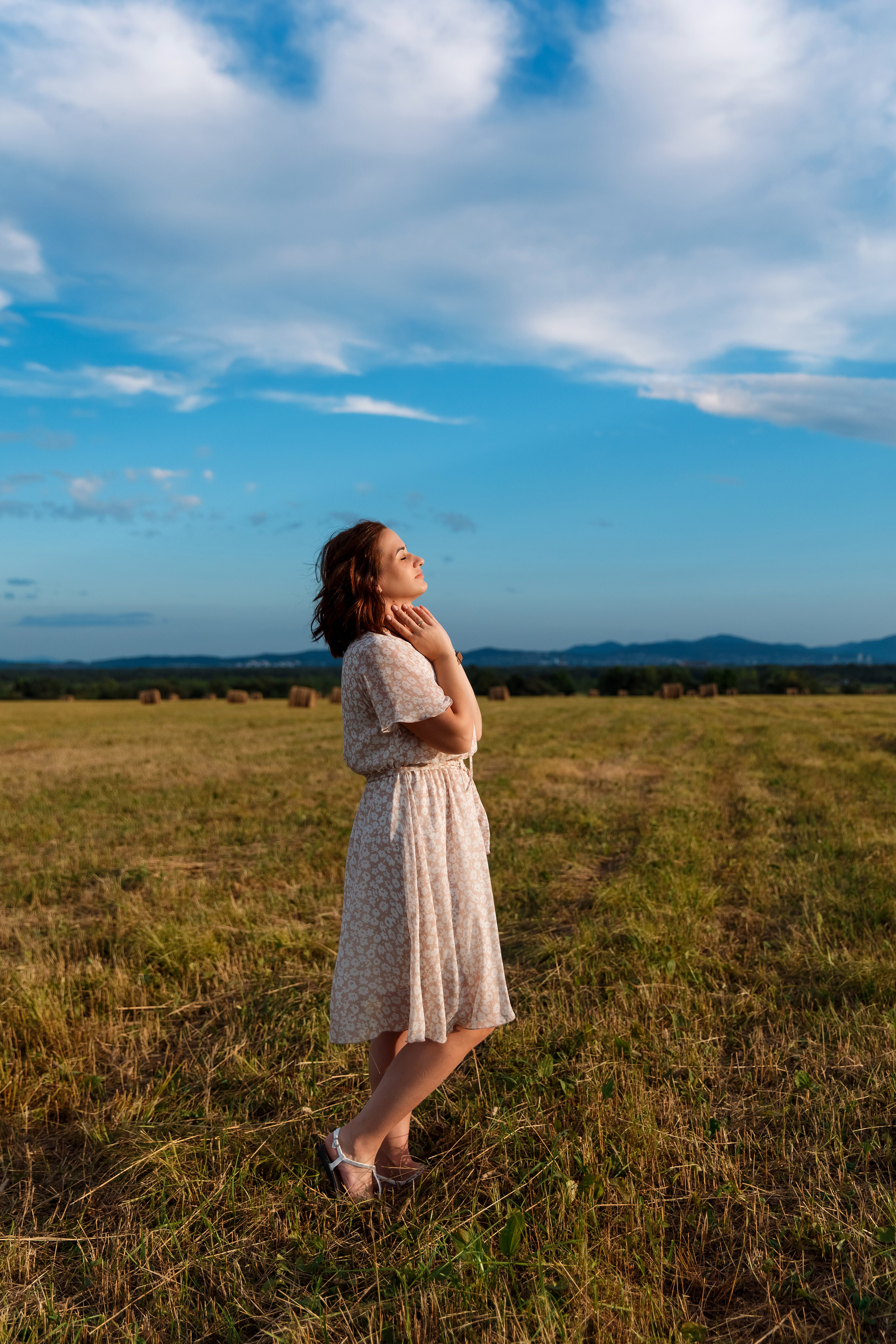 Фотосессия на сене. Фотограф Любовь Корниенко, Примоский край