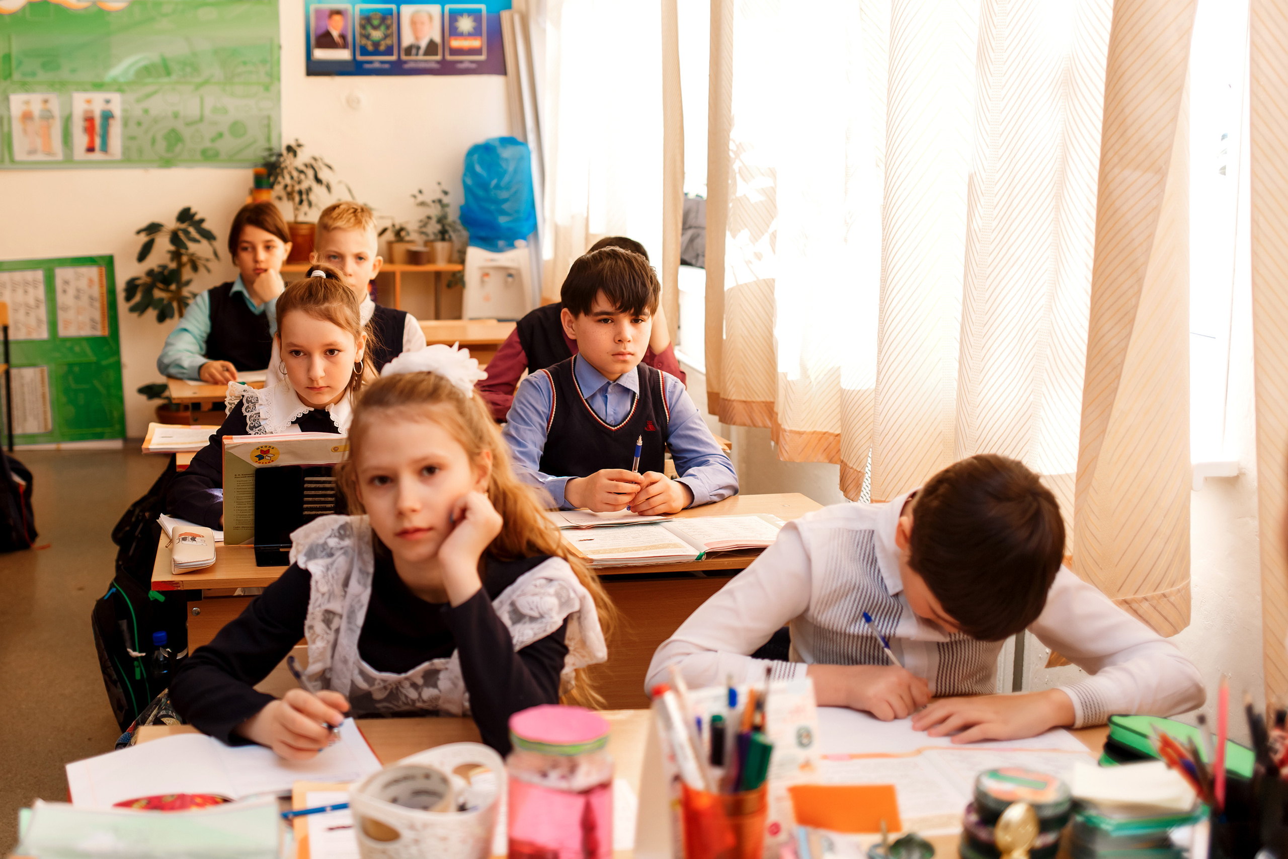 4А класс, фотосессия в школе + выпускной. Фотограф Любовь Корниенко, Примоский край