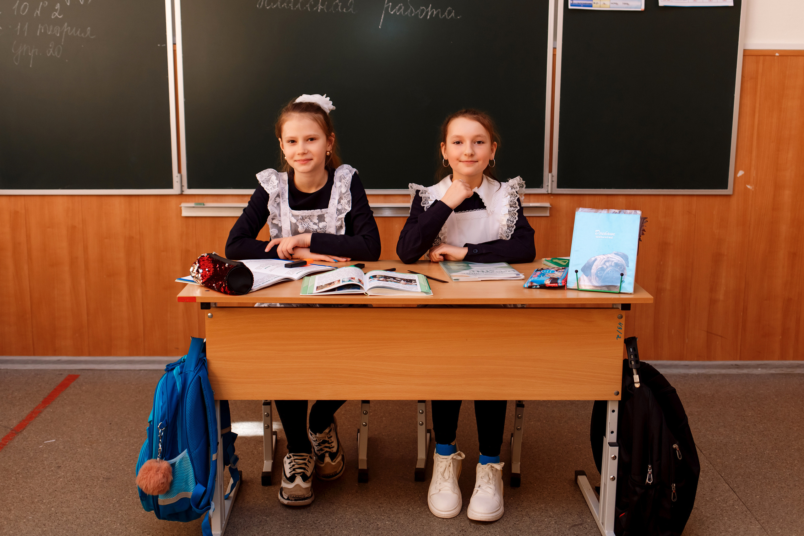 4А класс, фотосессия в школе + выпускной. Фотограф Любовь Корниенко, Примоский край