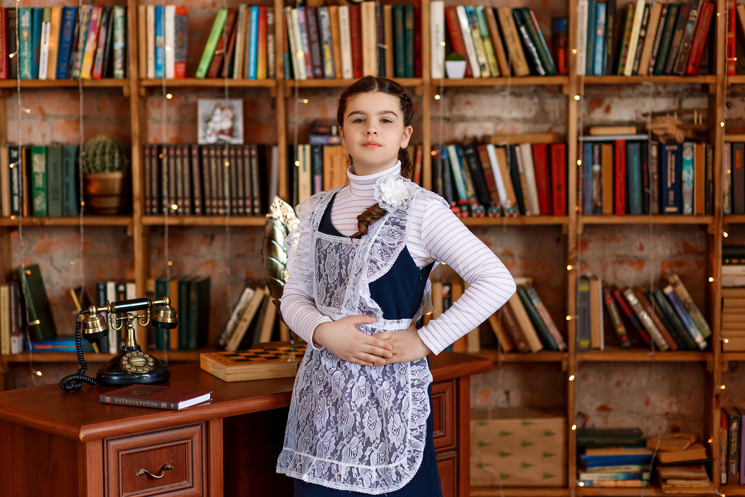 4 класс, фотосессия в фотостудии. Фотограф Любовь Корниенко, Примоский край