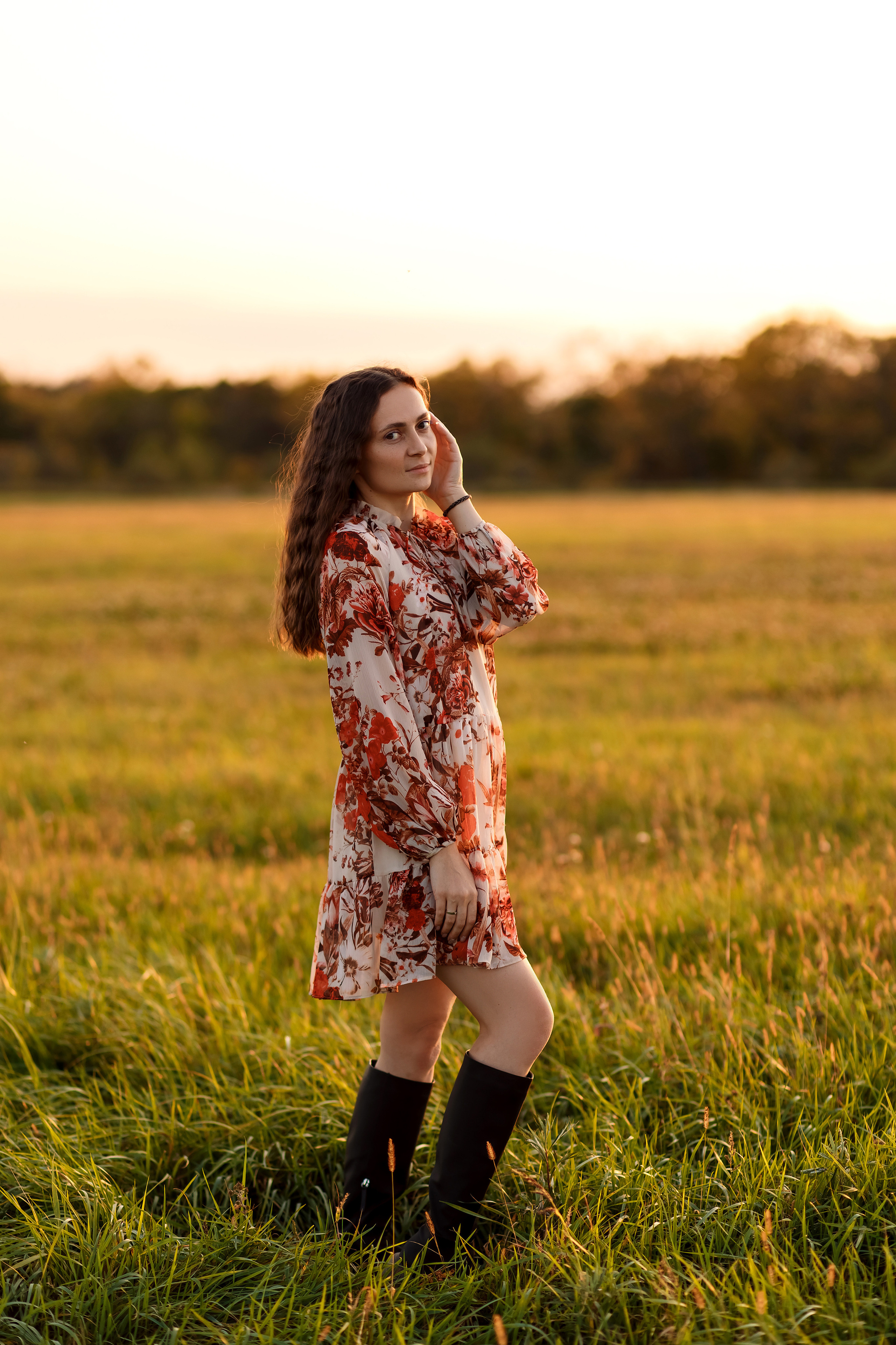 Фотосессия на поле. Фотограф Любовь Корниенко, Примоский край