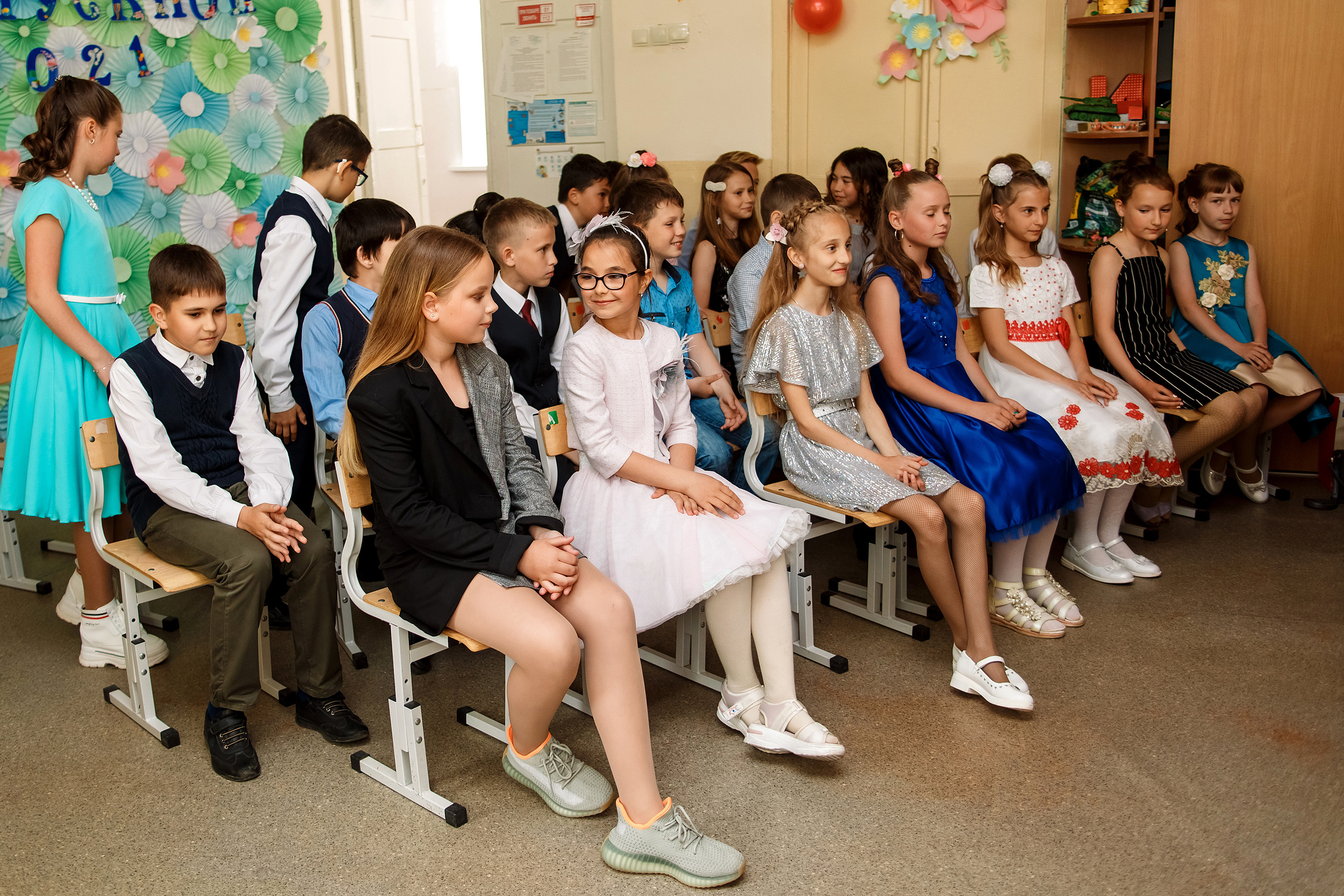 4А класс, фотосессия в школе + выпускной. Фотограф Любовь Корниенко, Примоский край