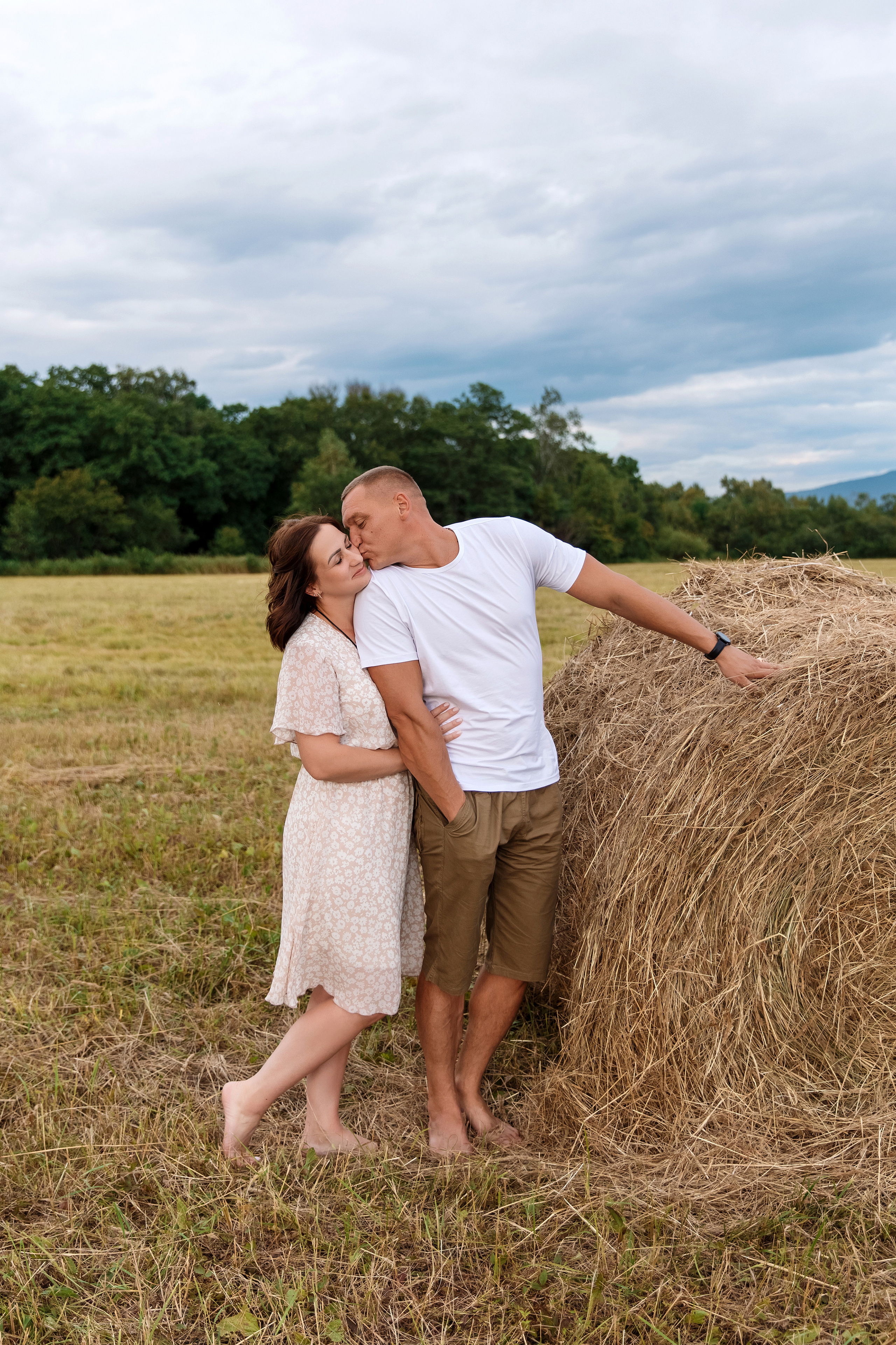 Фотосессия на сене. Фотограф Любовь Корниенко, Примоский край