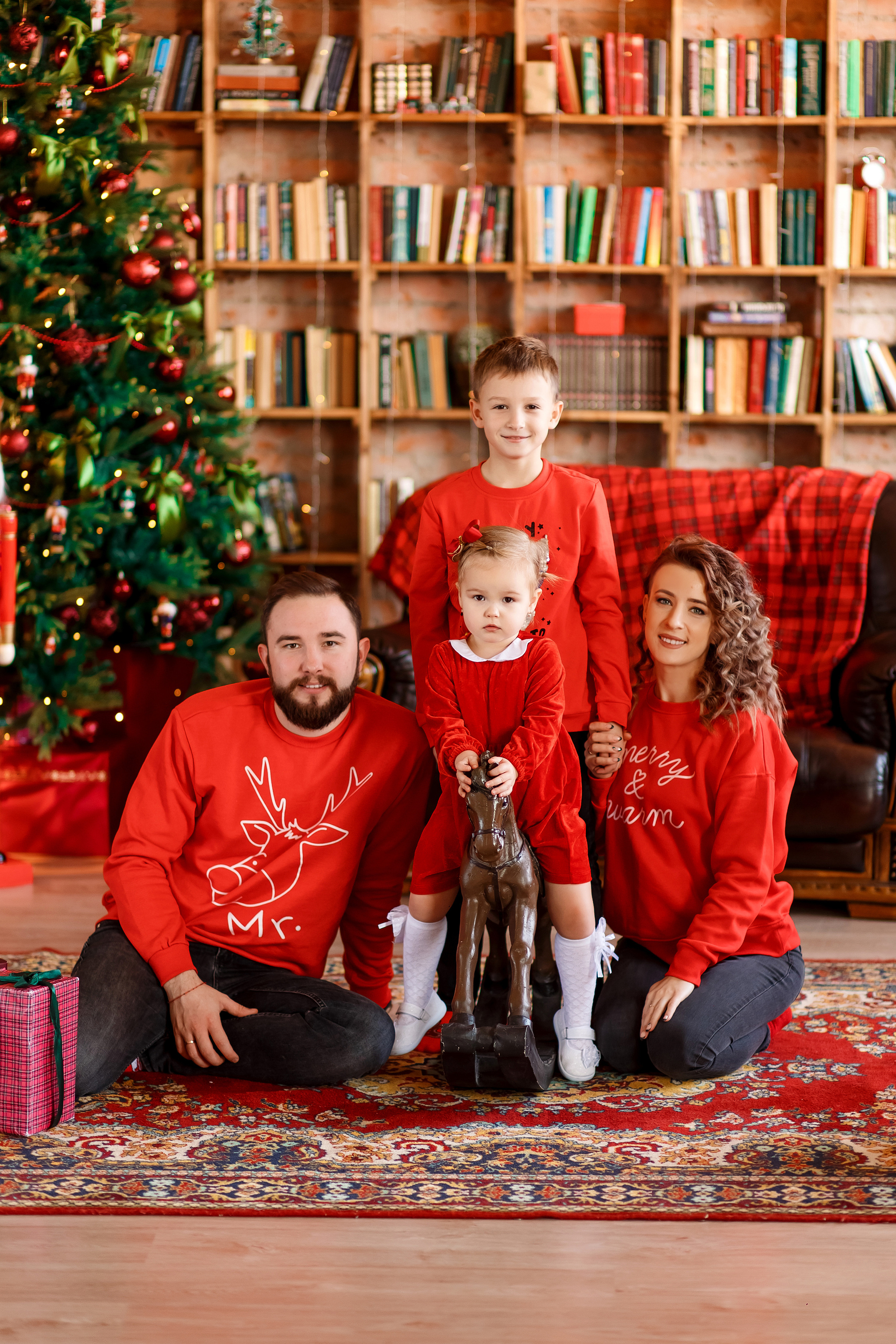 Настя и ее семья. Фотограф Любовь Корниенко, Примоский край