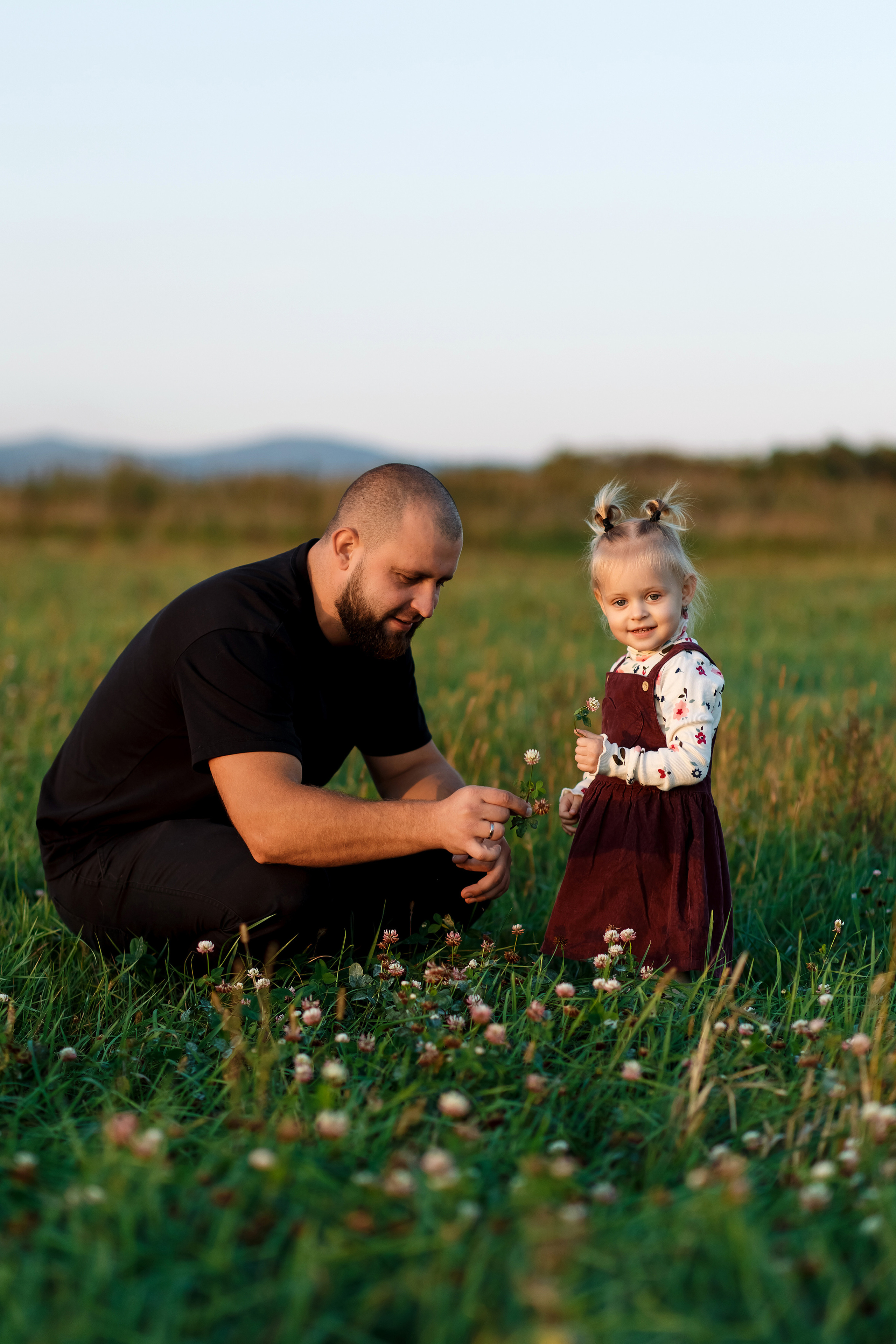 Фотосессия на поле. Фотограф Любовь Корниенко, Примоский край