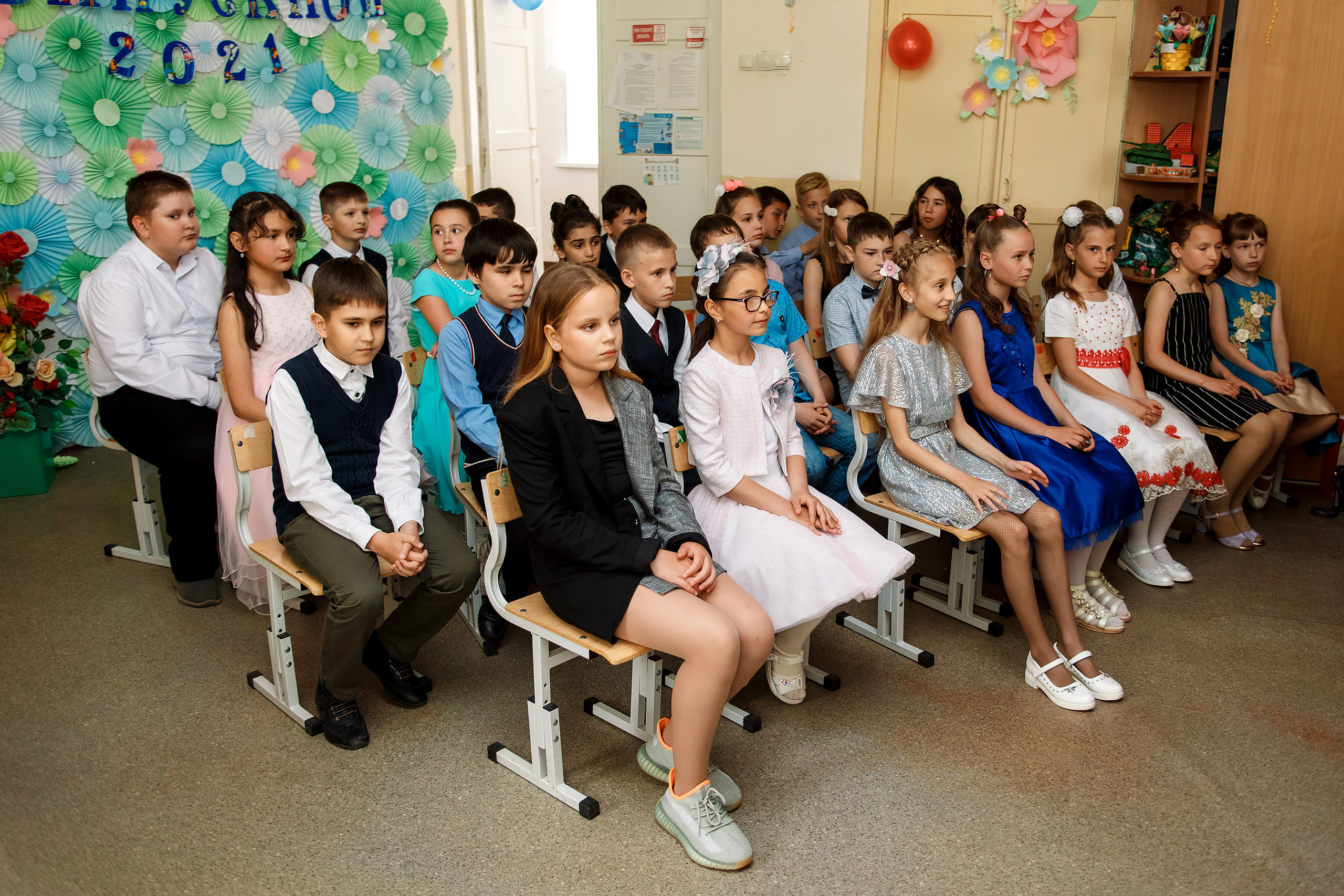 4А класс, фотосессия в школе + выпускной. Фотограф Любовь Корниенко, Примоский край