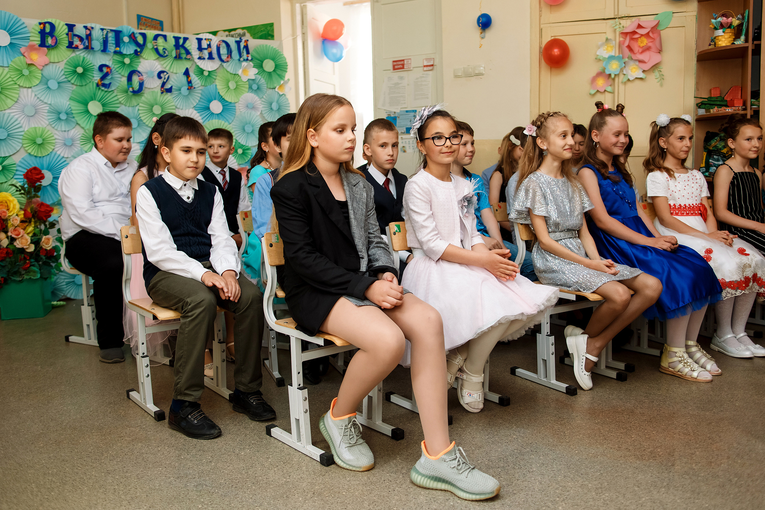 4А класс, фотосессия в школе + выпускной. Фотограф Любовь Корниенко, Примоский край